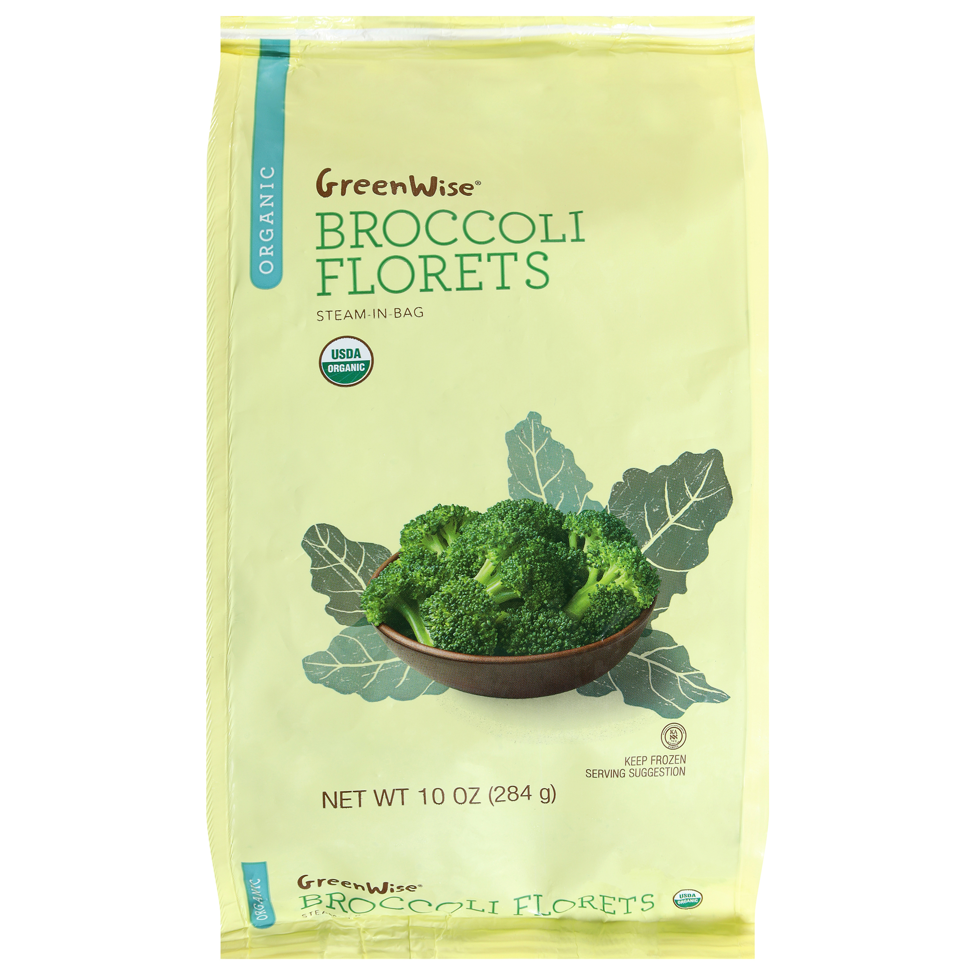 GreenWise Organic Steam-in-Bag Broccoli Florets 10 oz