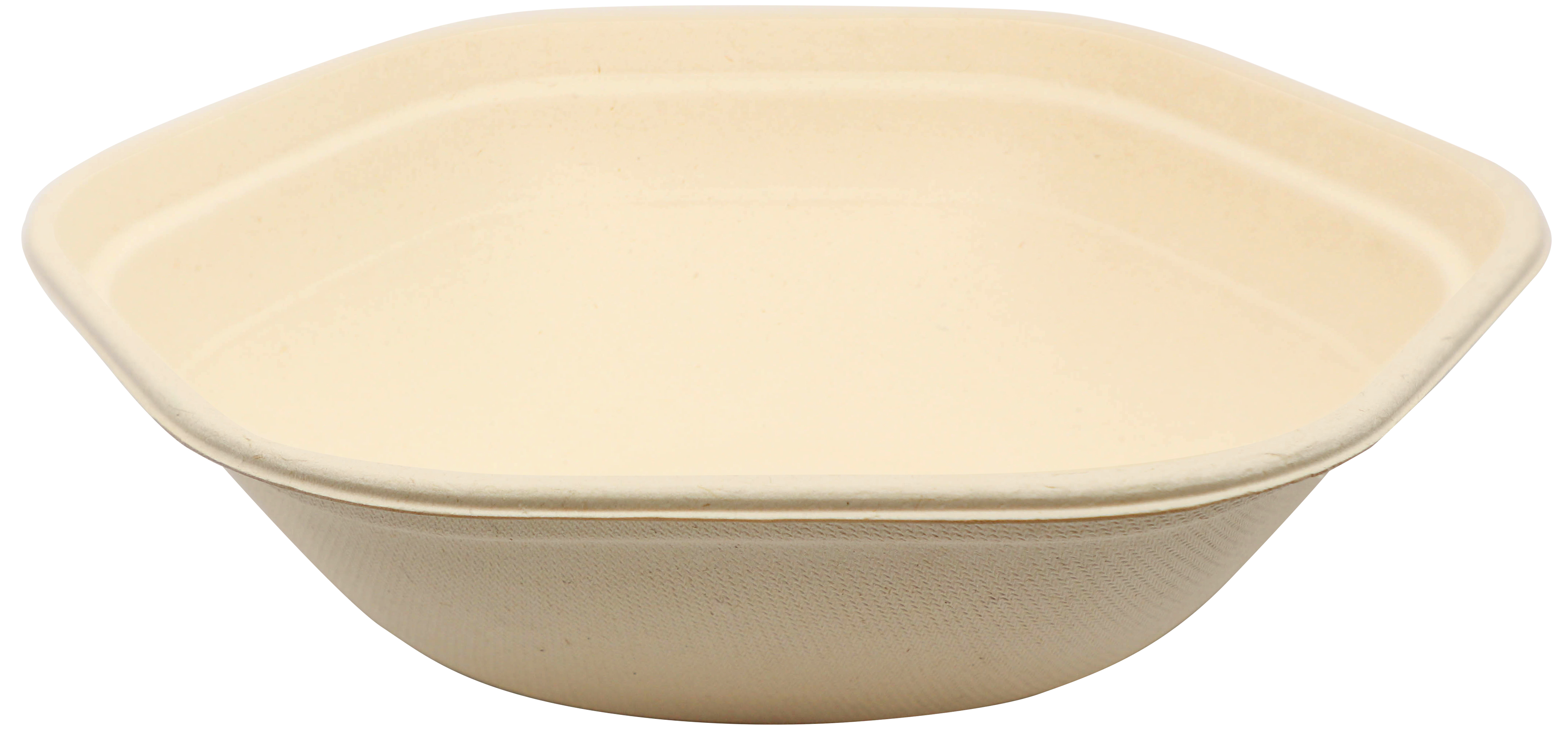 44OZ FIBER HEXAGON BOWL GRAIN