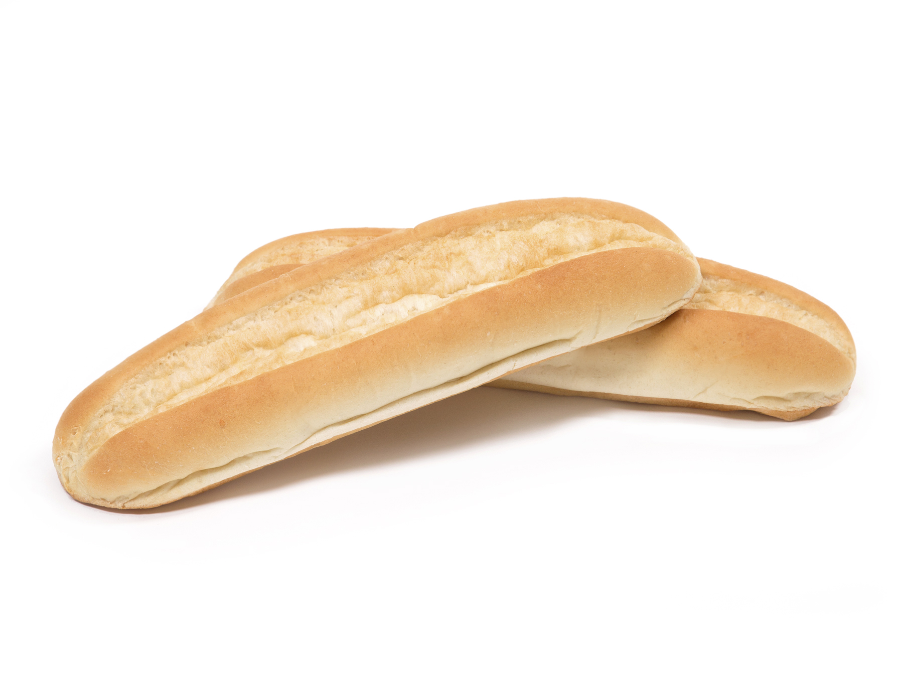 WHITE SUB ROLLS 12%22