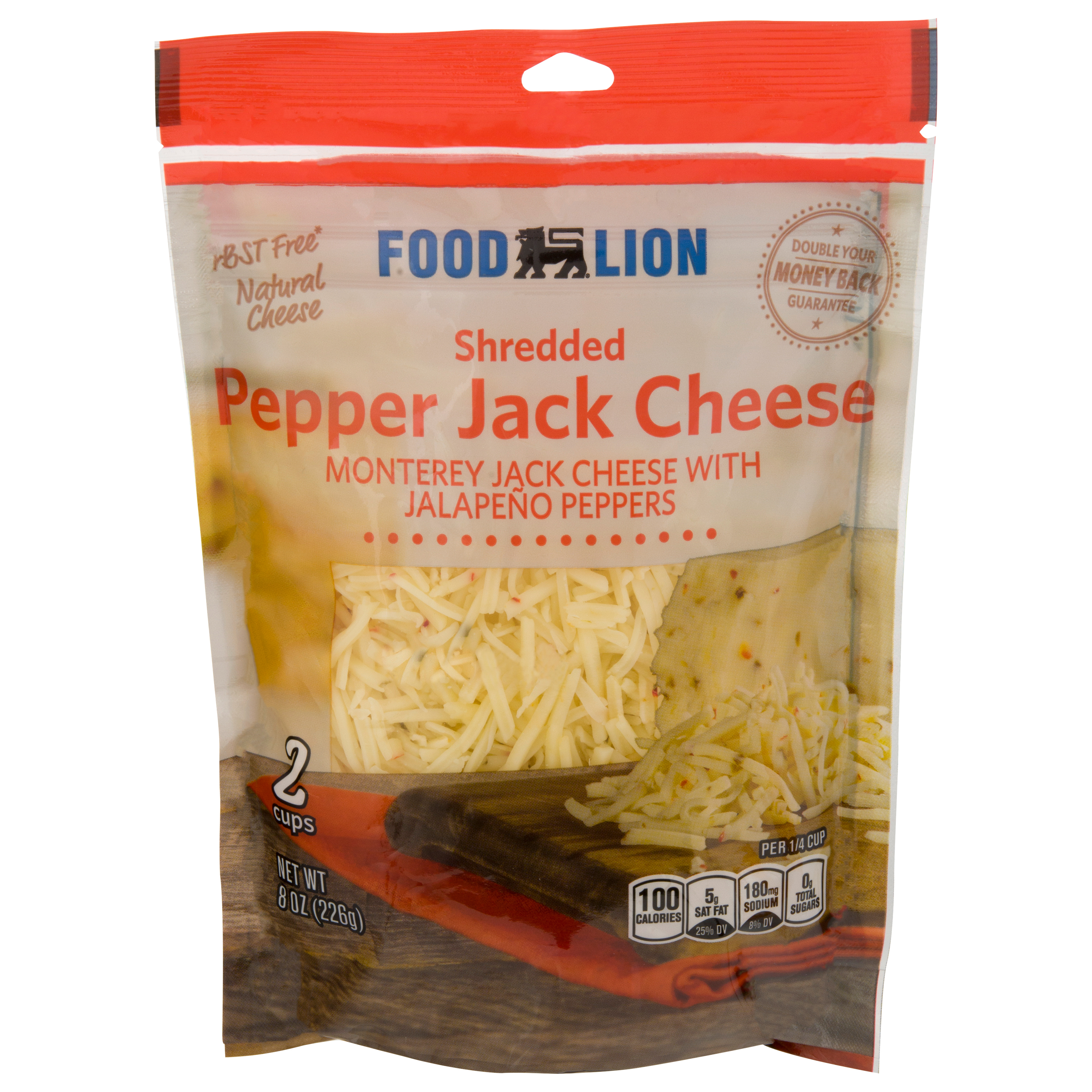 Pepper Jack Cheese - Happy Belly - 8 oz