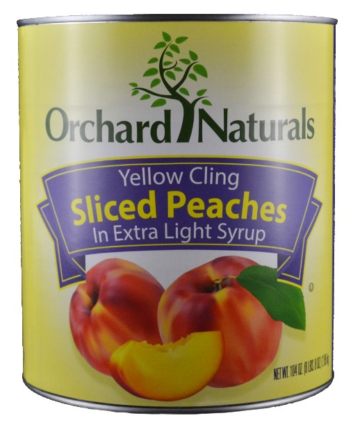 CHO SLICED PEACHES EXTRA LS