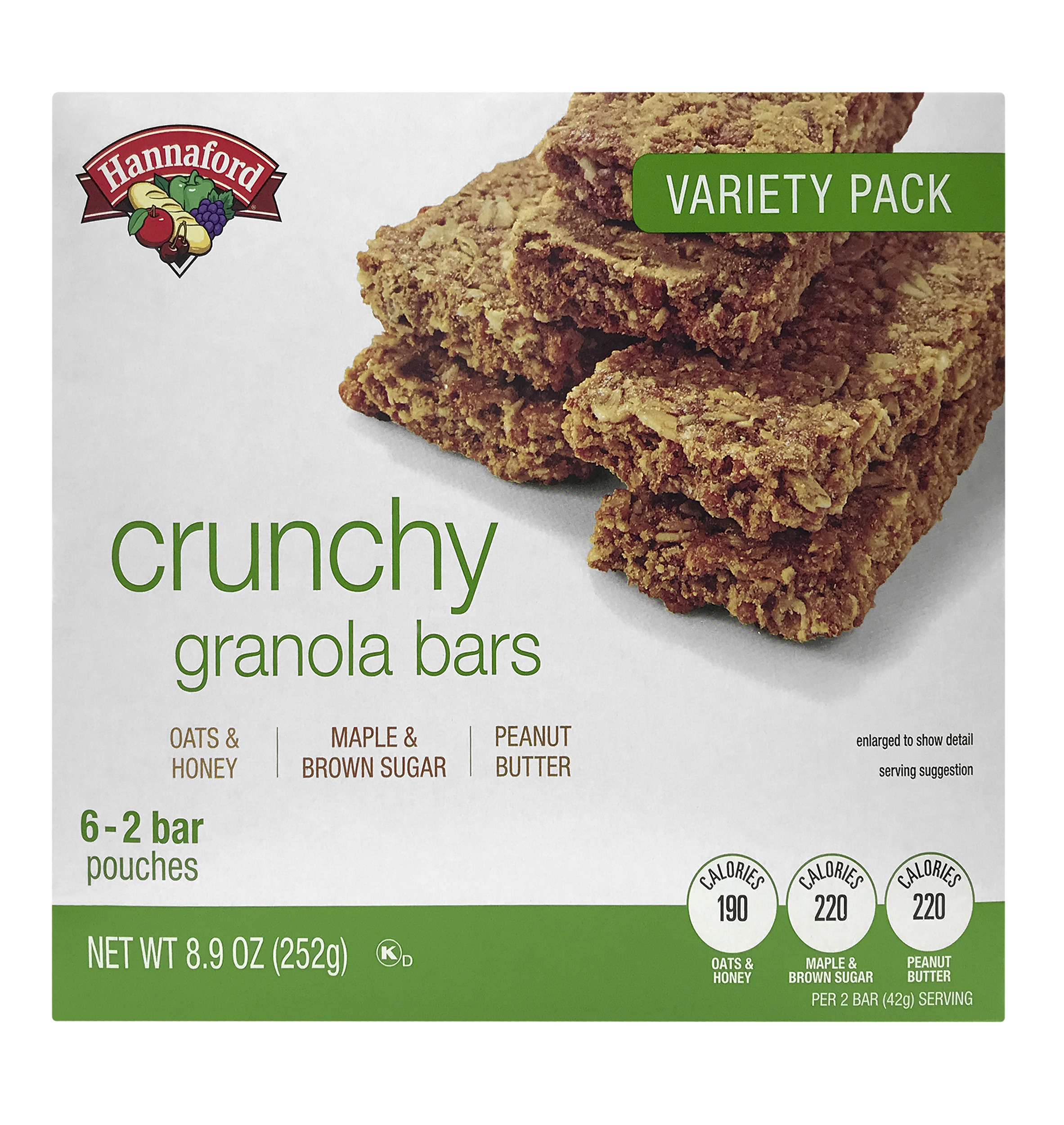 Crunchy Granola Bars, Variety Pack