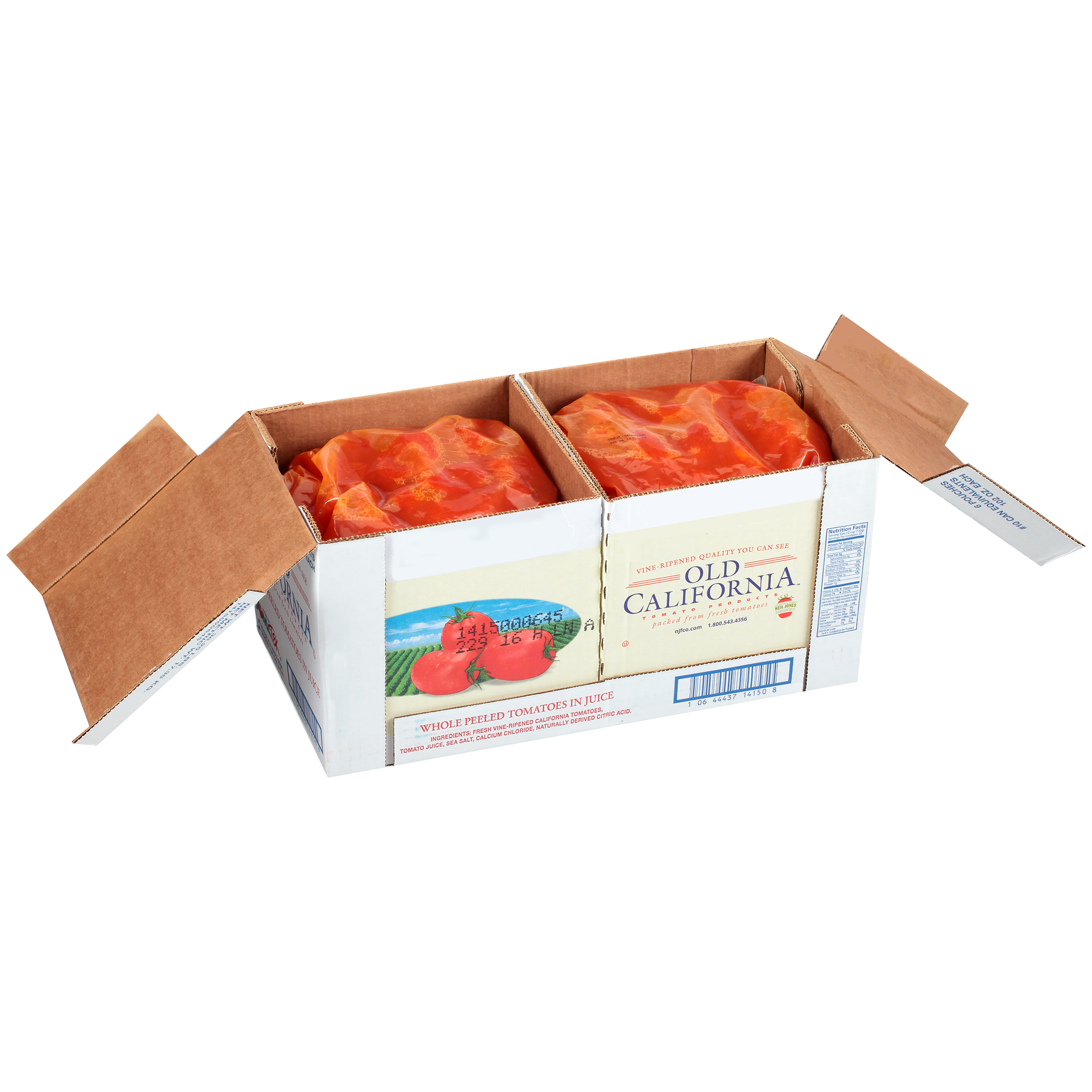W/P TOMATOES IN JUICE POUCHES