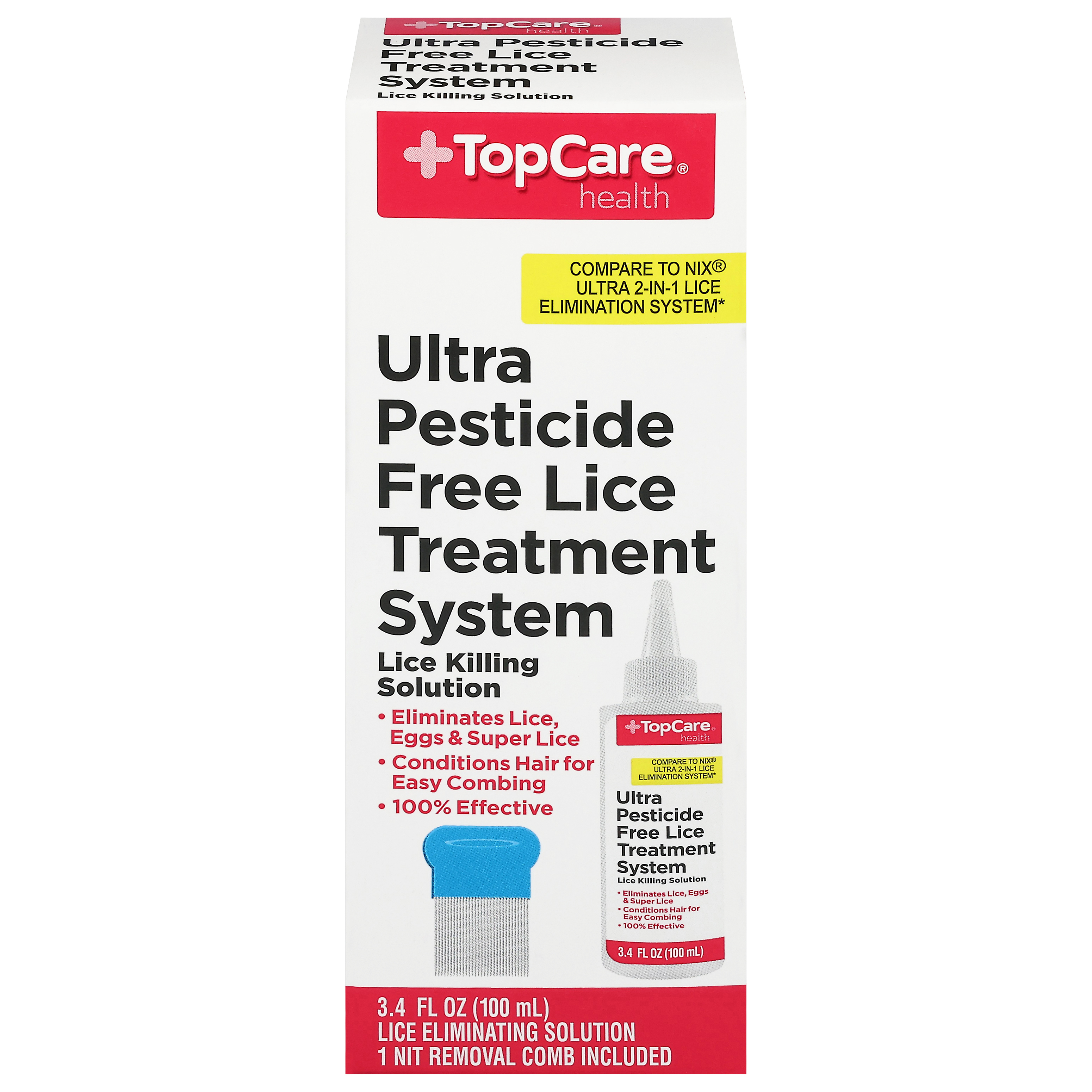 TopCare Health Ultra Pesticide Free Lice Treatment System 1 ea