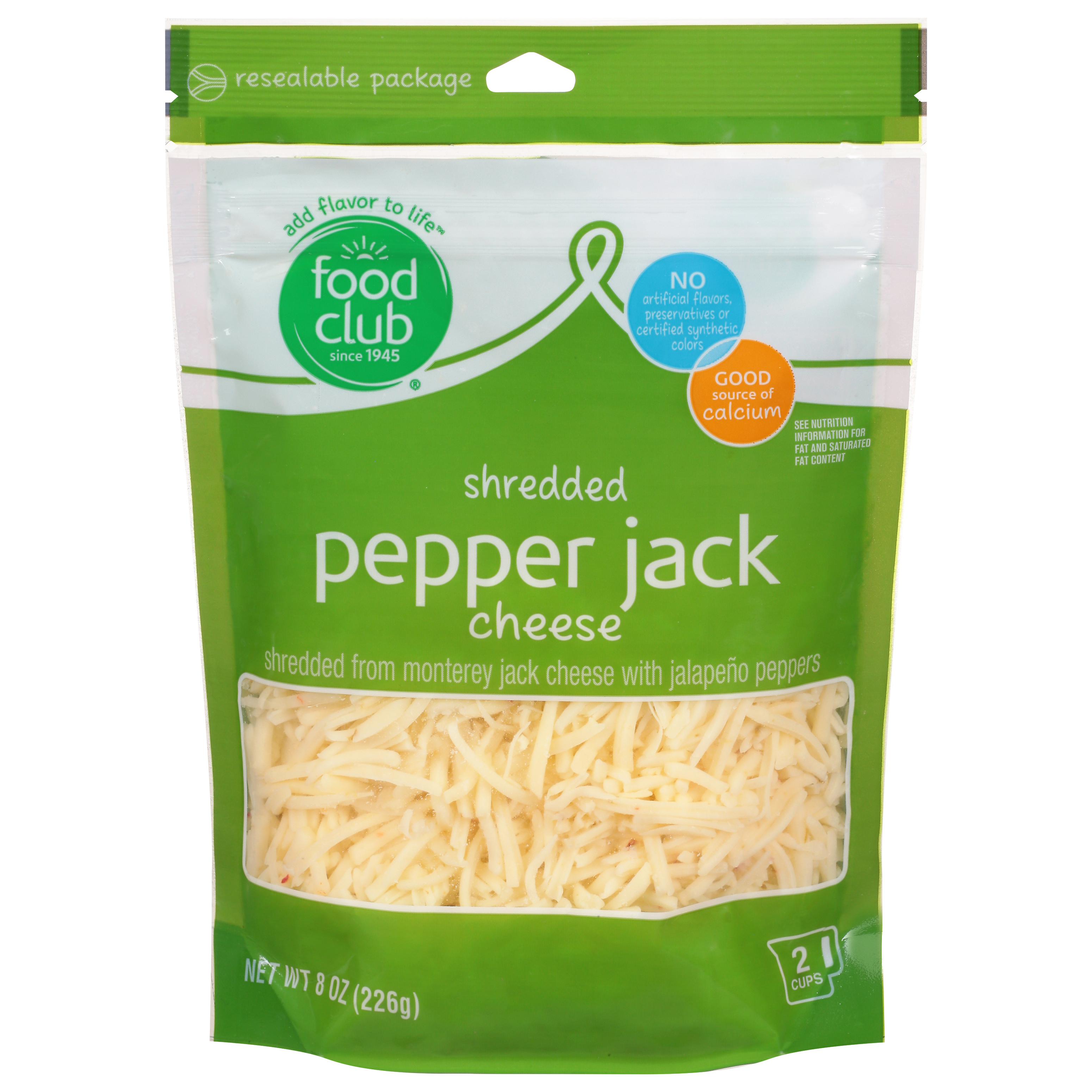 Pepper Jack Cheese - Happy Belly - 8 oz