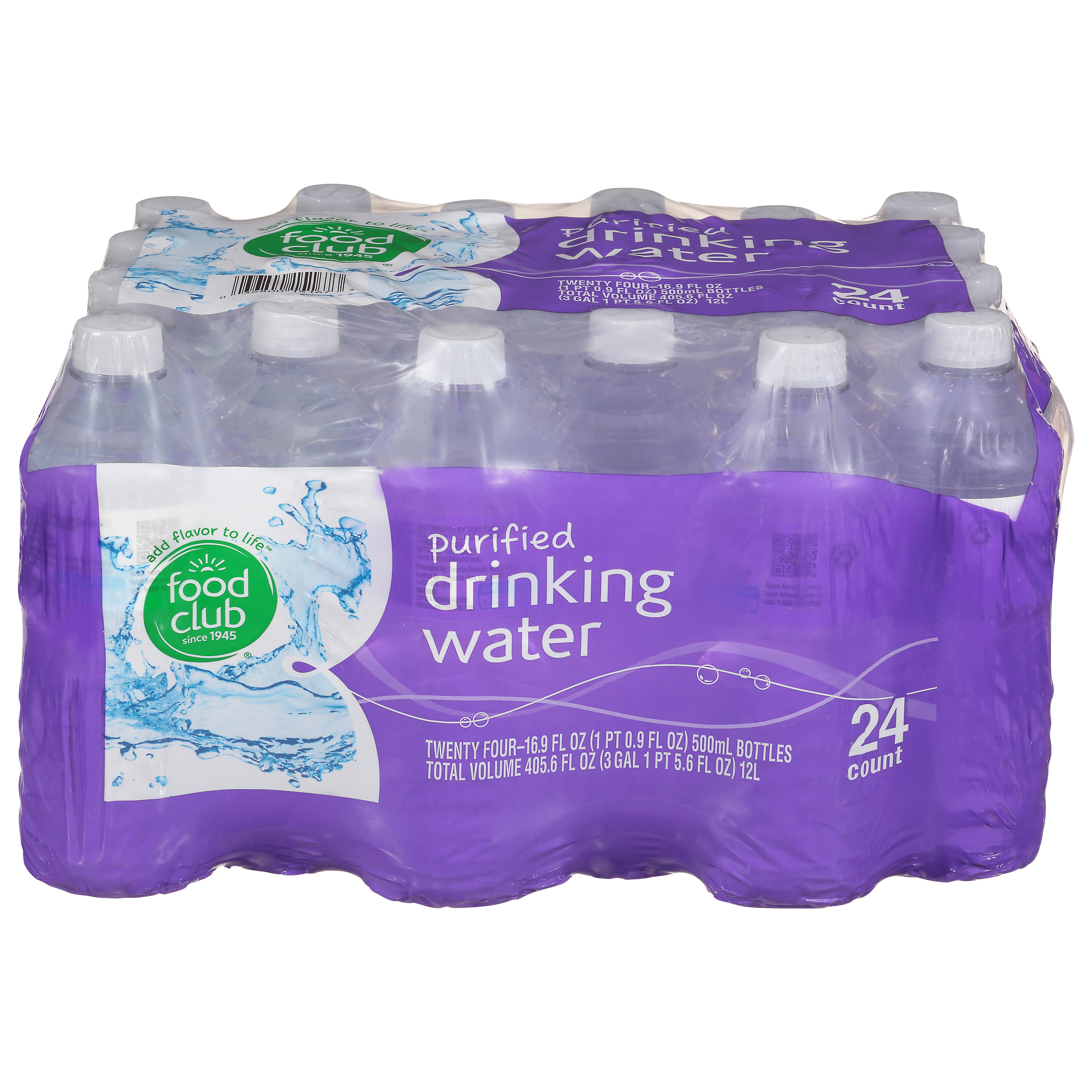 Food Club Spring Water - 24/16.9 oz. Bottles