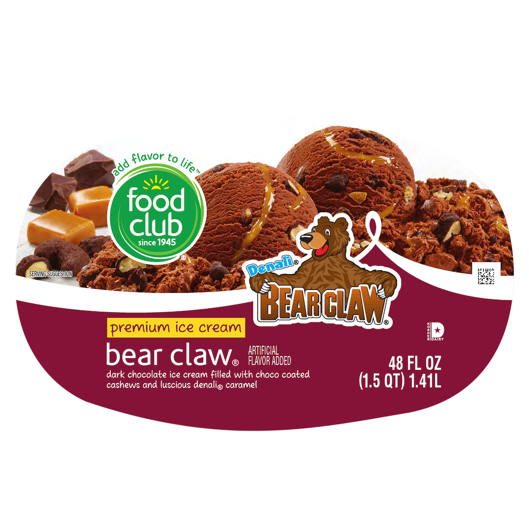 Bear claw on sale ice cream