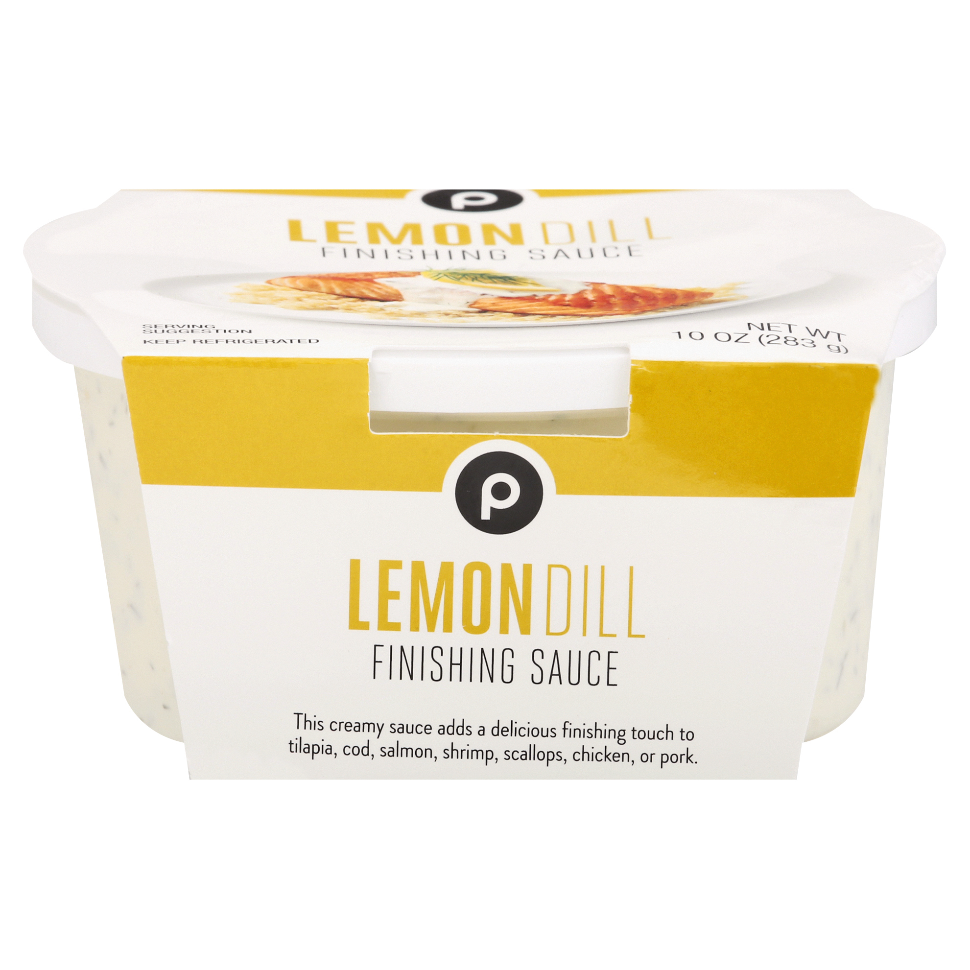 Publix Lemon Dill Finishing Sauce 10 oz SLEEVE