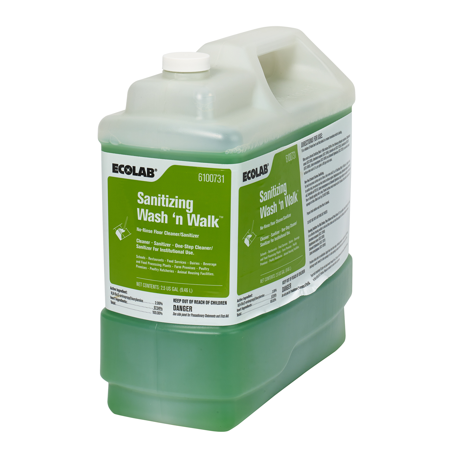SANITIZER WASH N WALK FLR CLNR