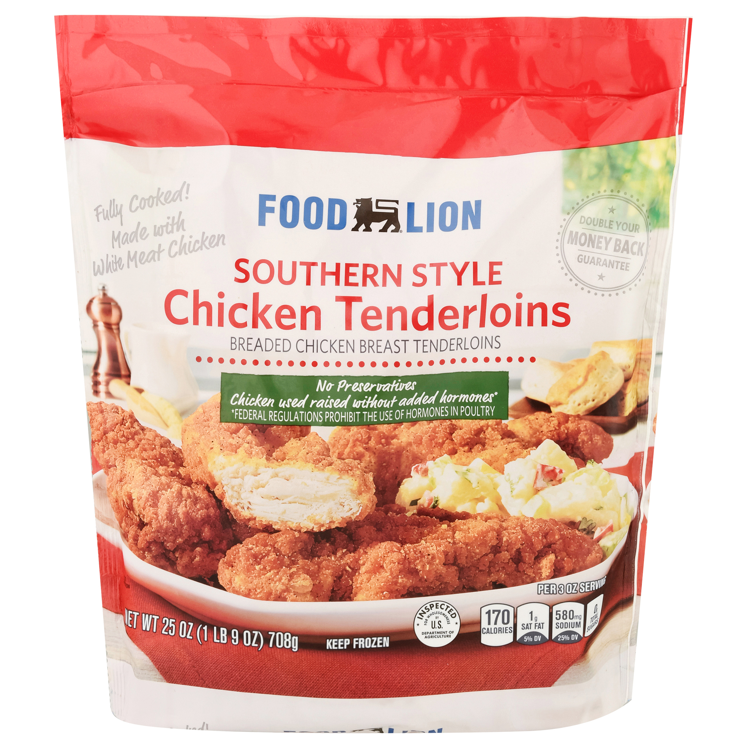 Food Lion Southern Style Chicken Tenderloins 25 oz