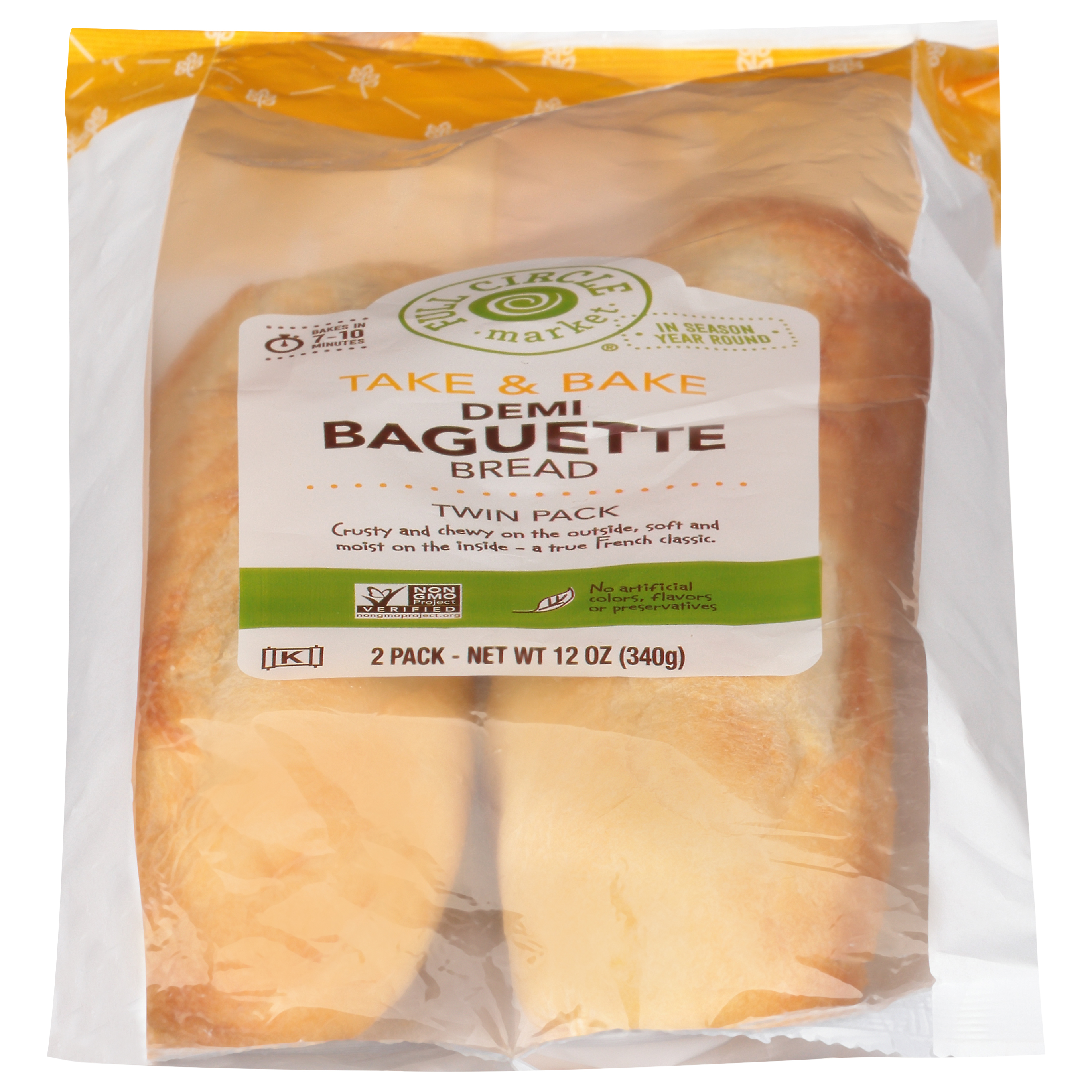 Take And Bake Baguettes - 14oz/2ct - Favorite Day™