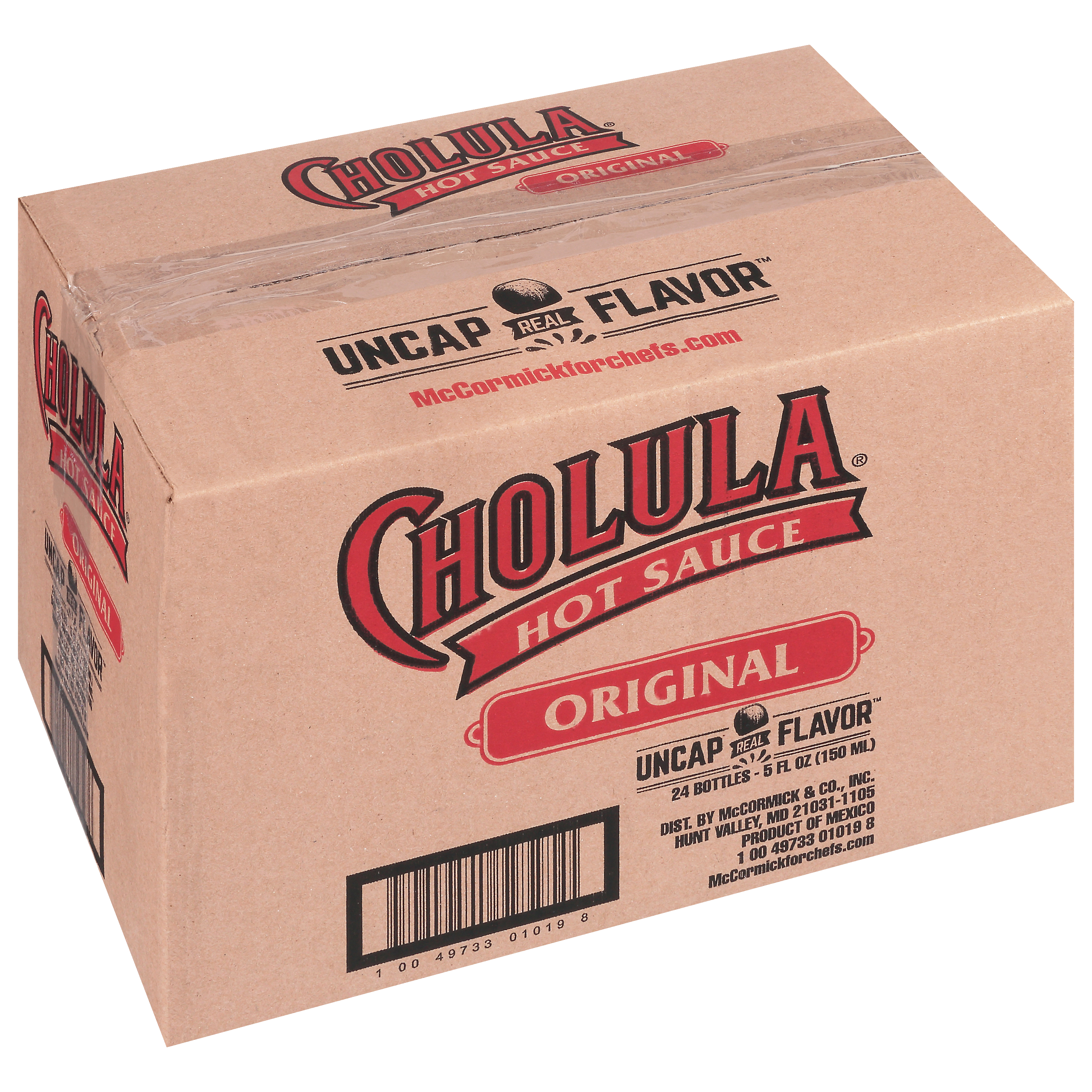 SAUCE CHOLULA 24 CT.