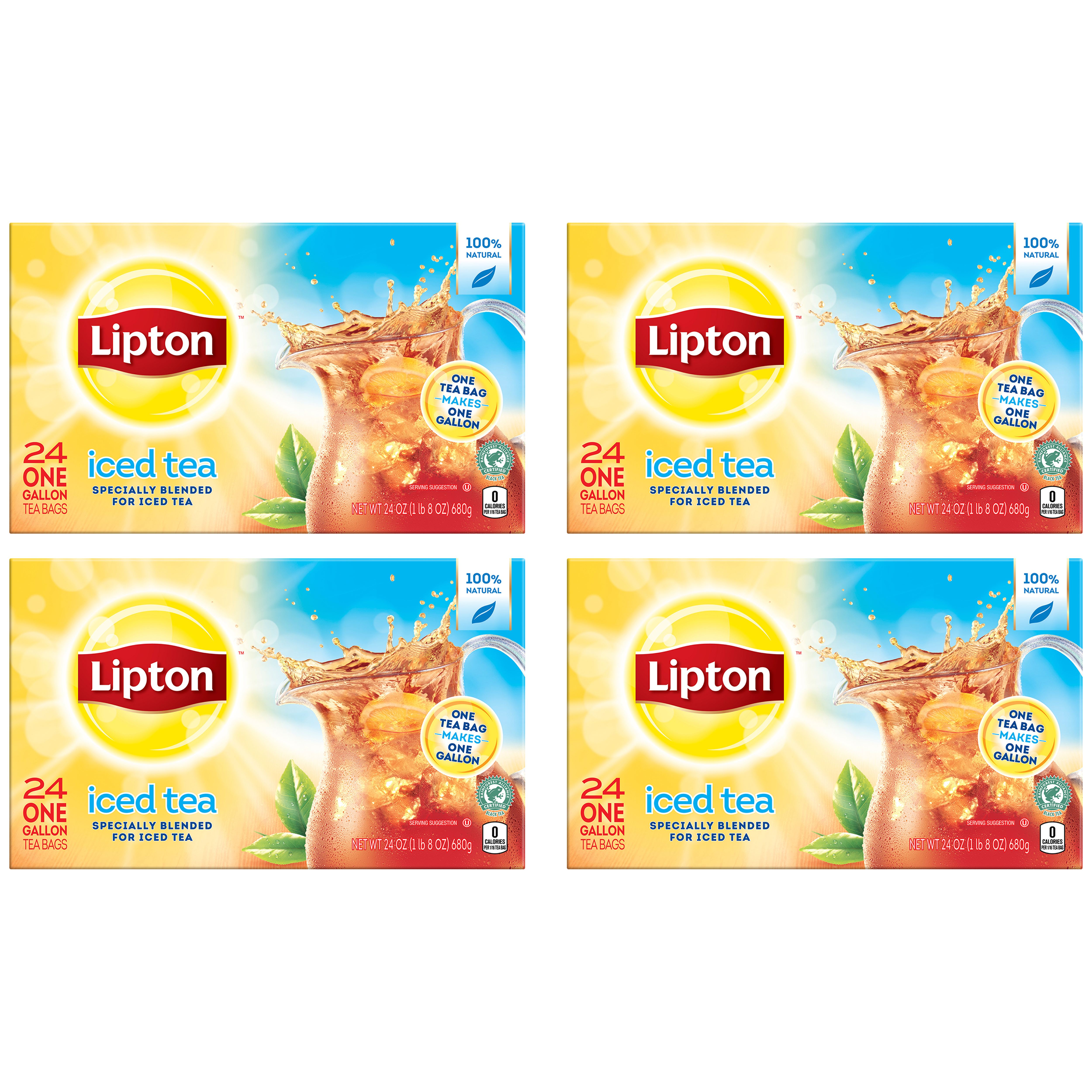 BLACK ICED TEA BAGS UNSWEETENED