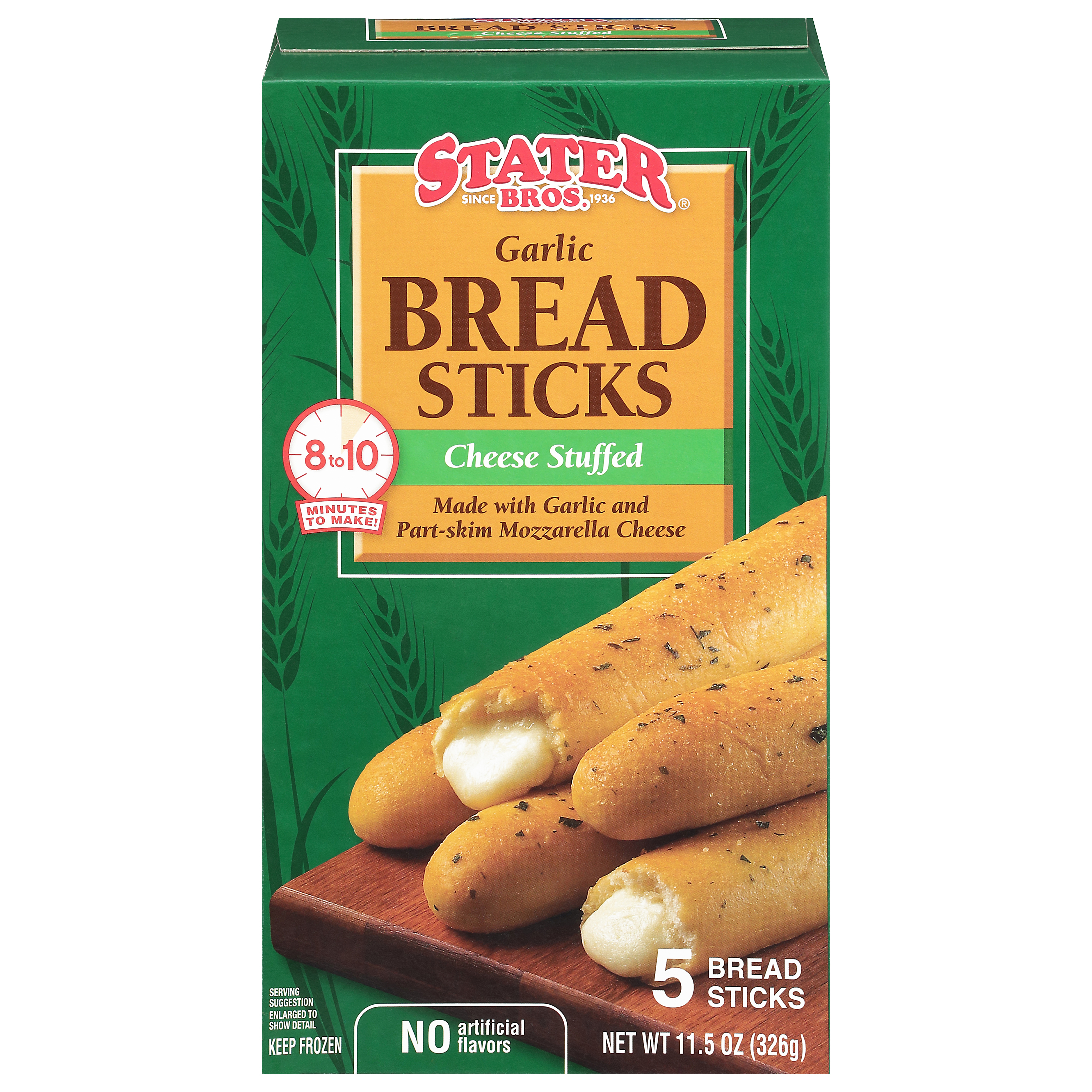 Stater Bros. Cheese Stuffed Garlic Bread Sticks 5 ea