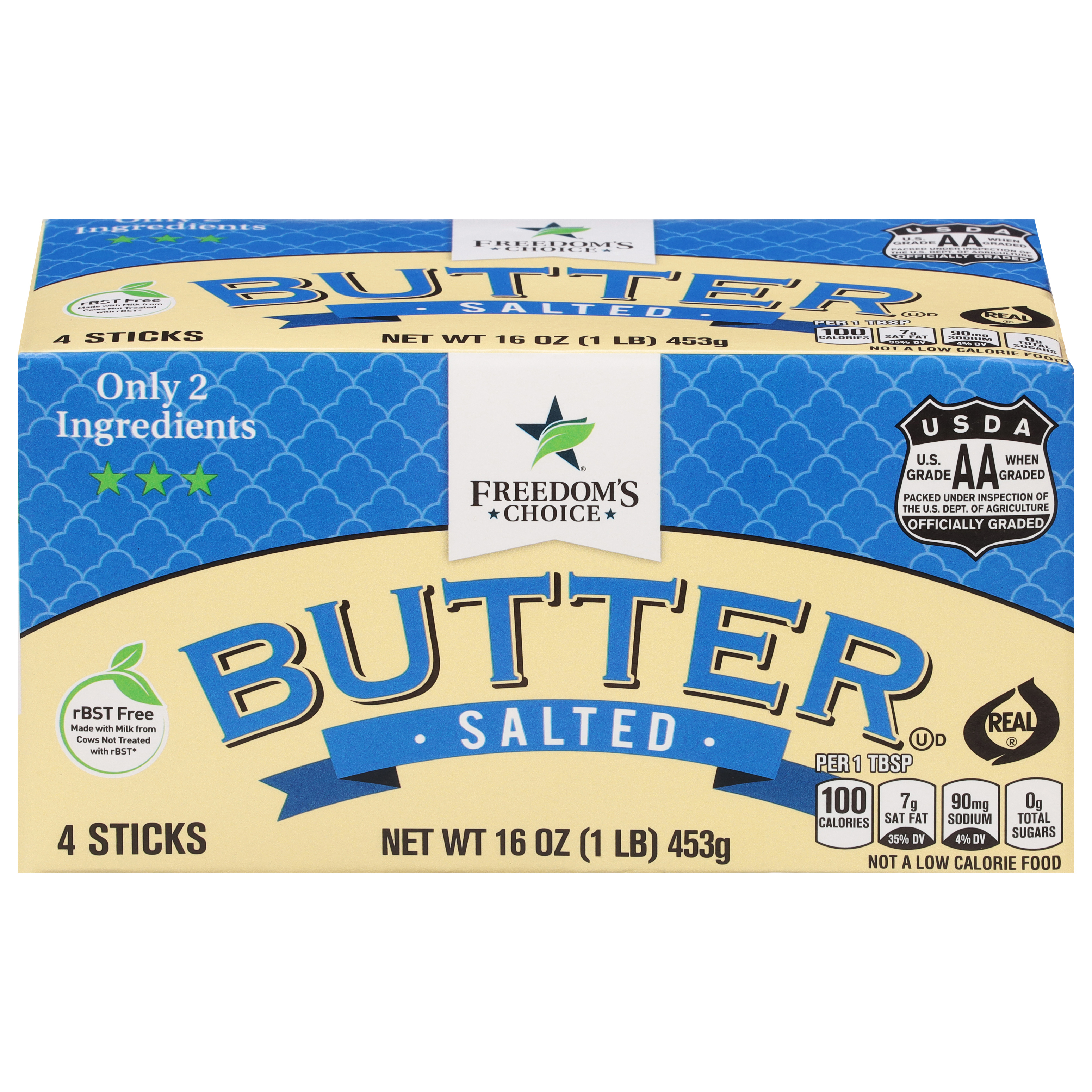 Freedom's Choice Unsalted Butter Sticks 16 oz