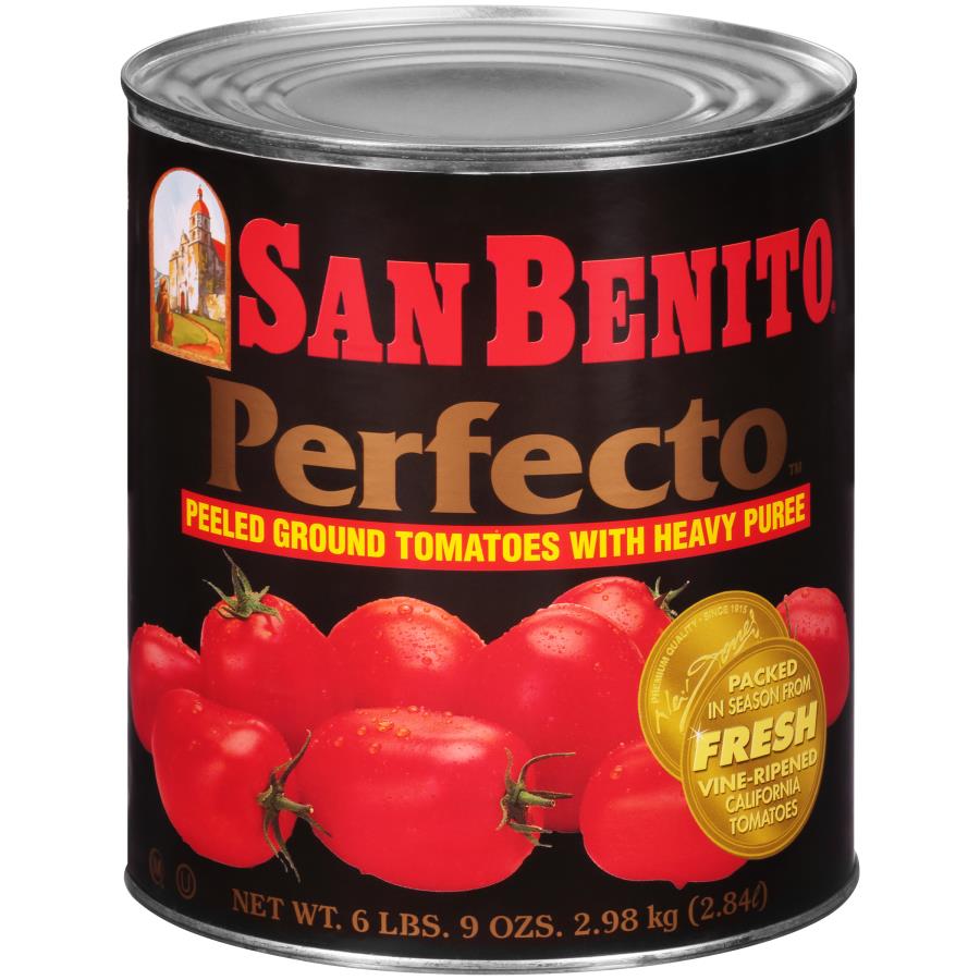 GROUND PEELED TOMATOES IN PURE