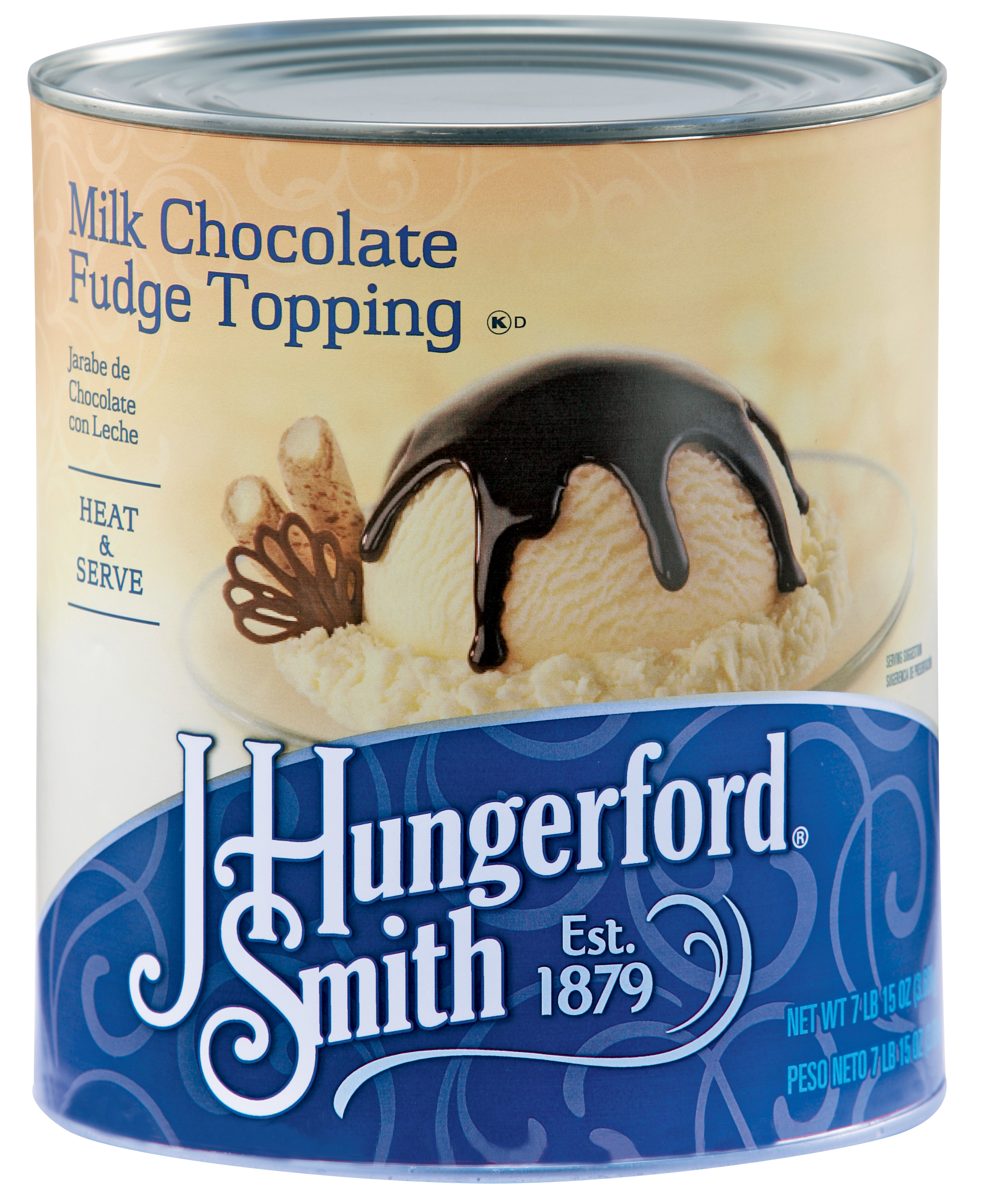MILK CHOCOLATE FUDGE TOPPING *SP*