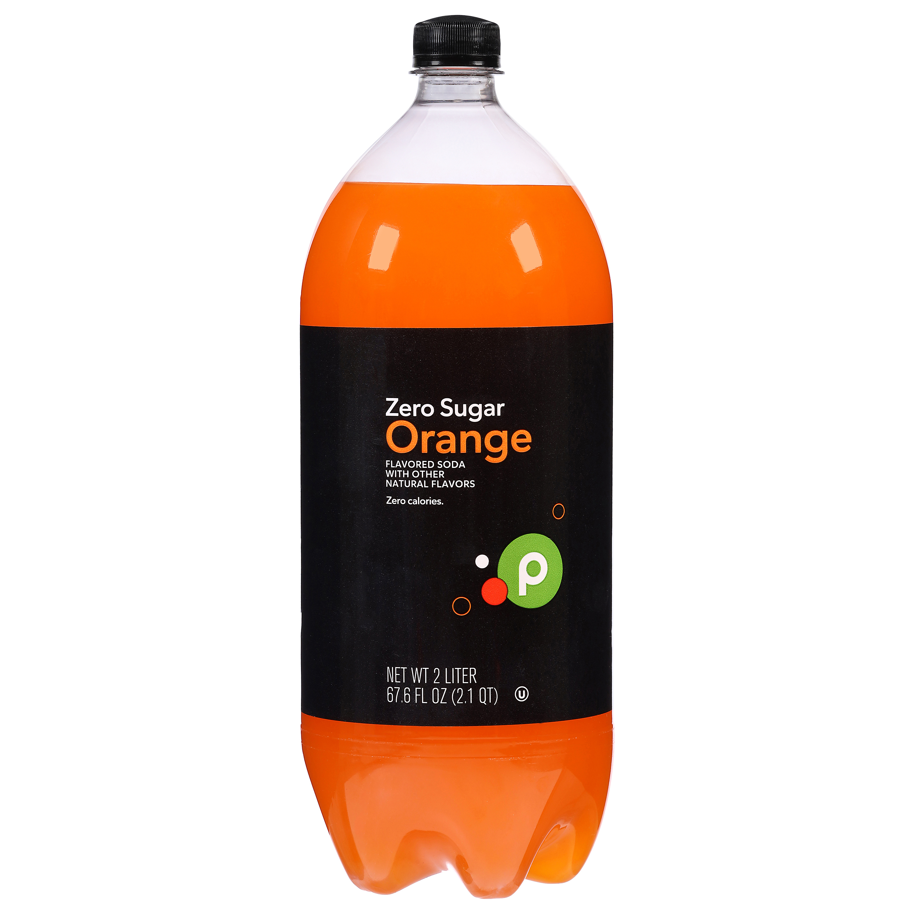 Publix Zero Sugar Orange Soda 67.6 fl oz