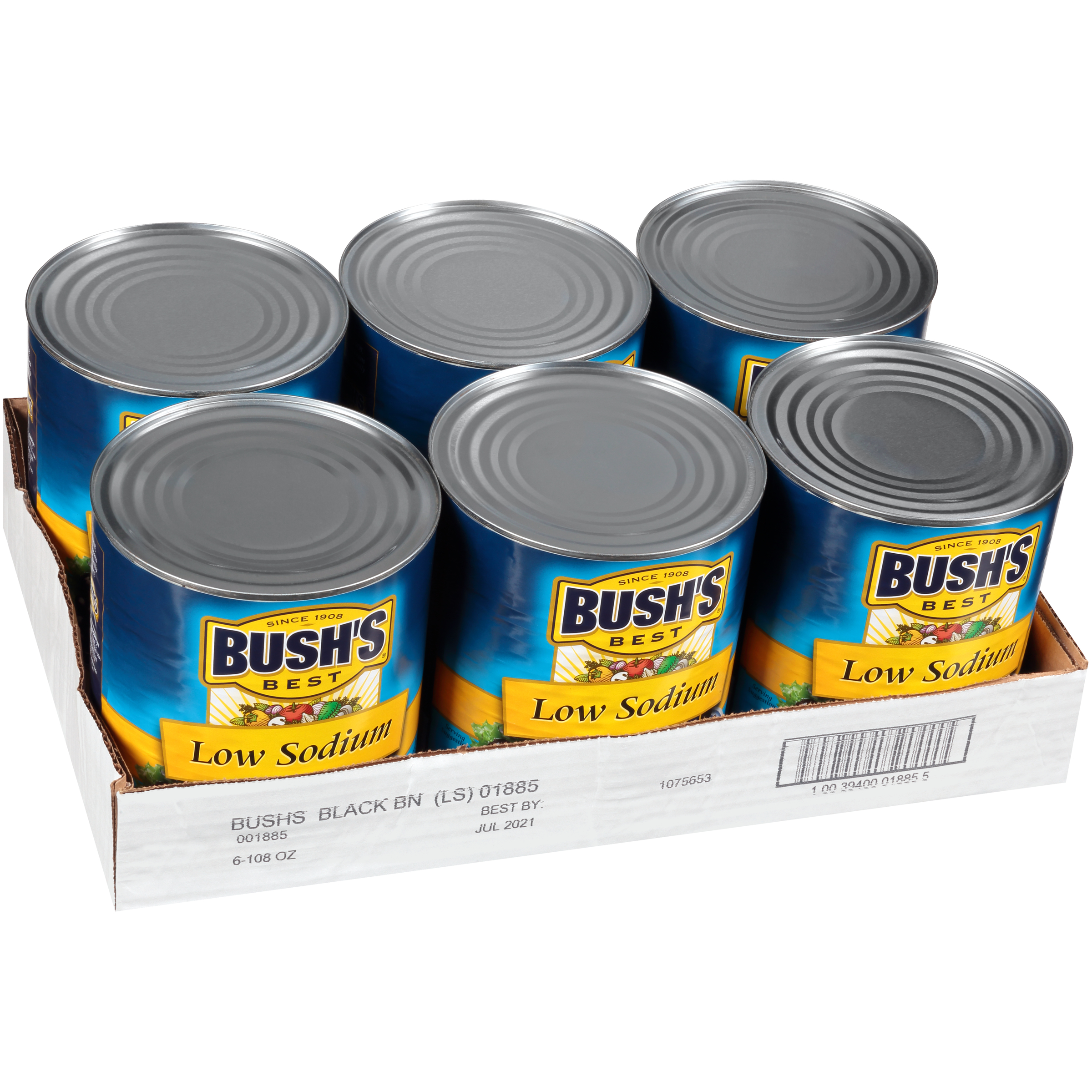 BUSHS BLACK BEANS LOW SODIUM
