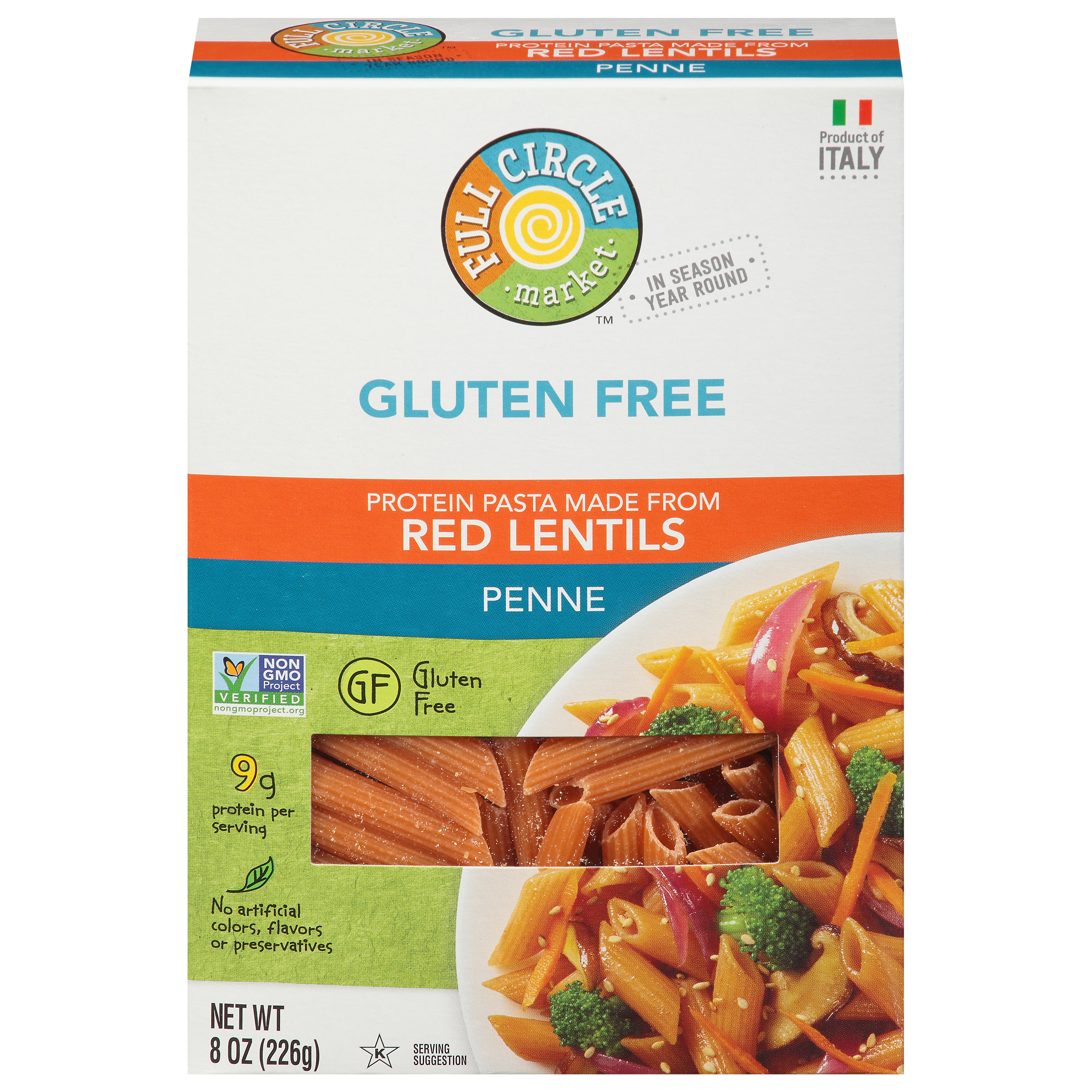 Basic American Foods Complete Protein Lentil Penne, 5 Pound -- 2 per case.