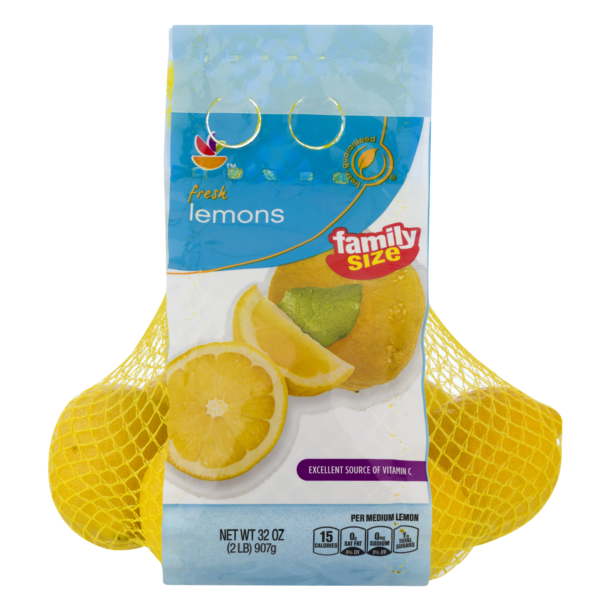 Ahold Fresh Family Size Lemons 32 oz BAG