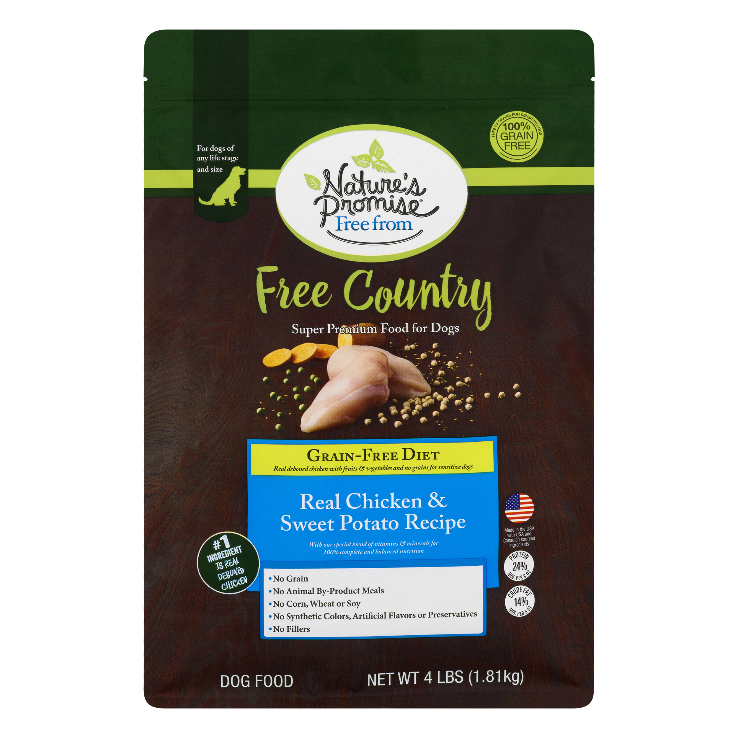 Nature's place real 2024 country dog food