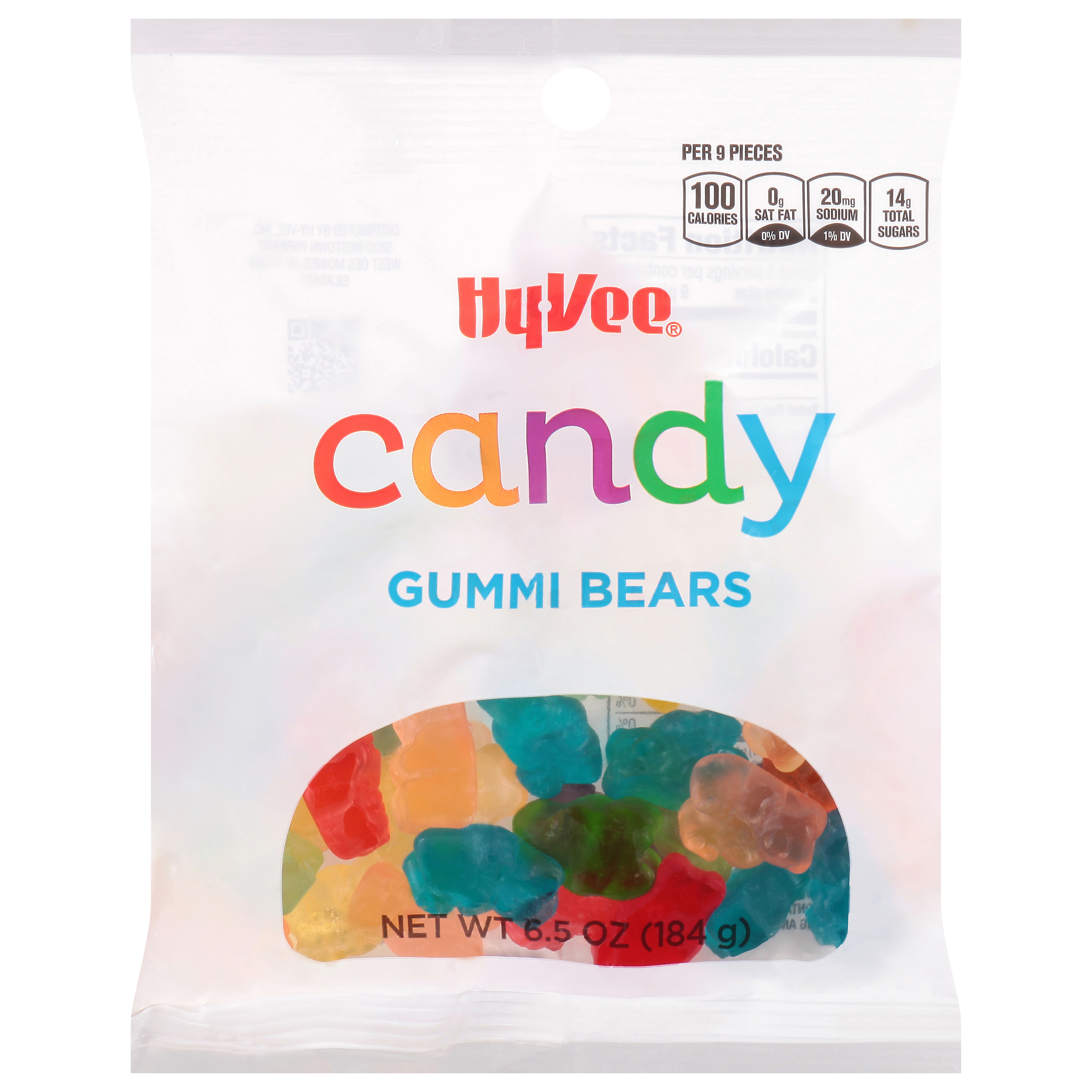 Hy-Vee Gummi Bears Candy 6.5 oz