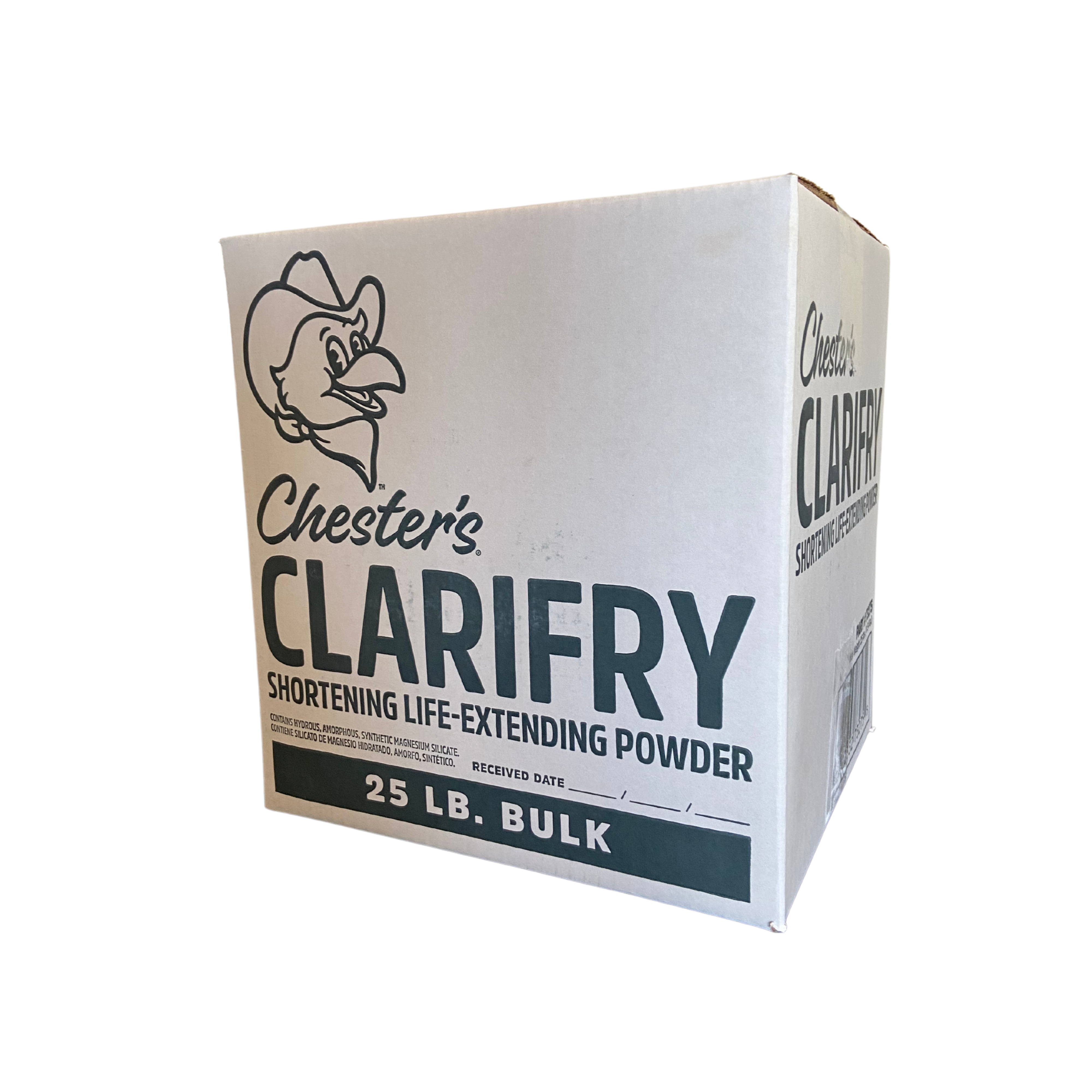 JUG, CLARIFRY POWDER