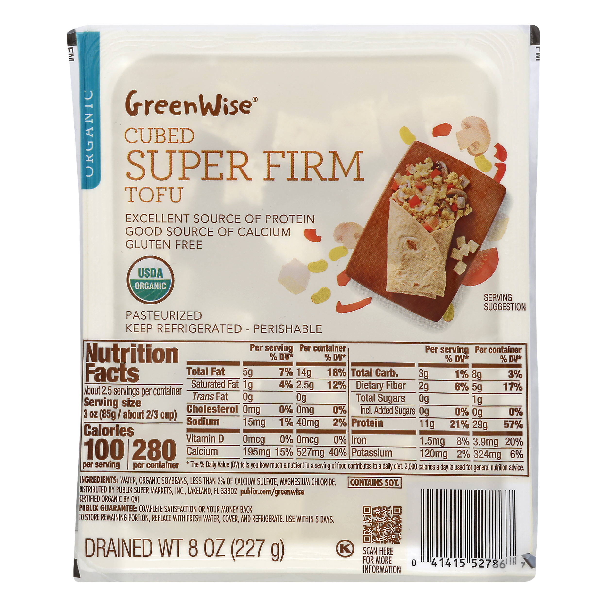 GreenWise Organic Extra Firm Tofu