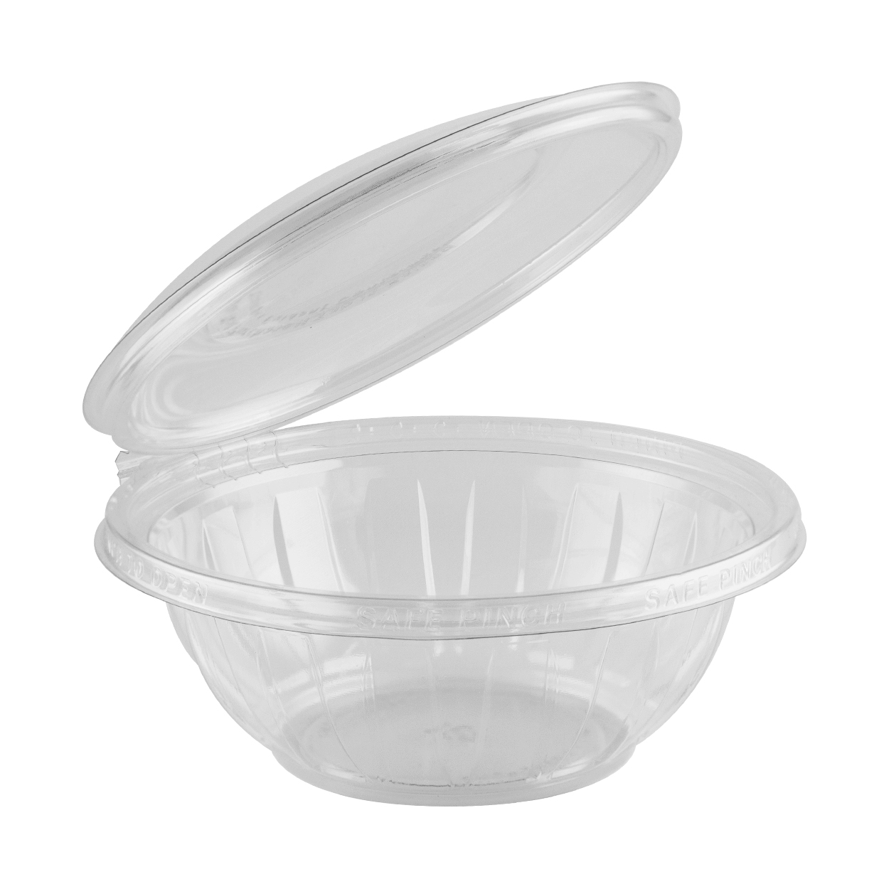 CLEAR ROUND SALAD CONTAINER