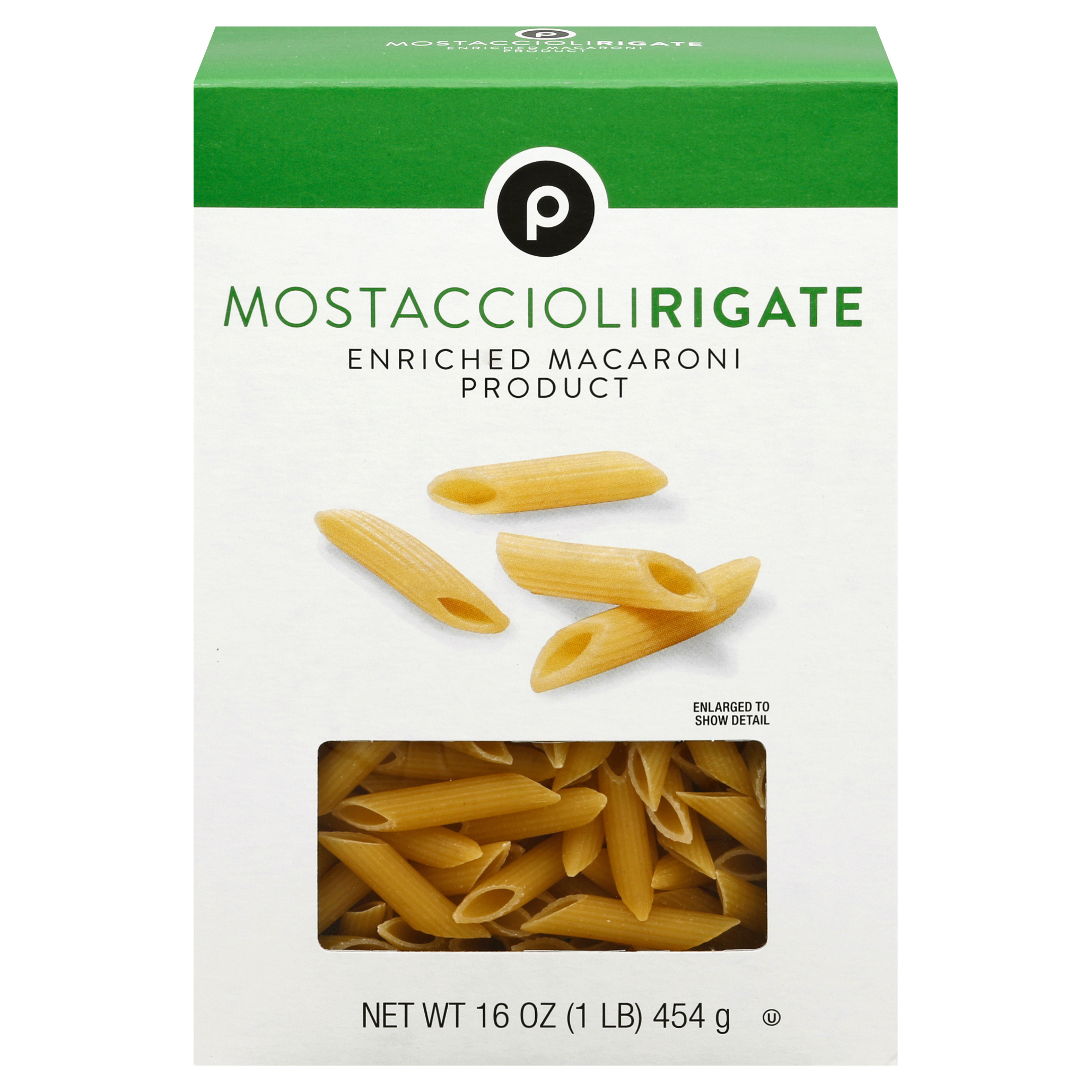 Publix Mostaccioli Rigate 16.0 oz BOX