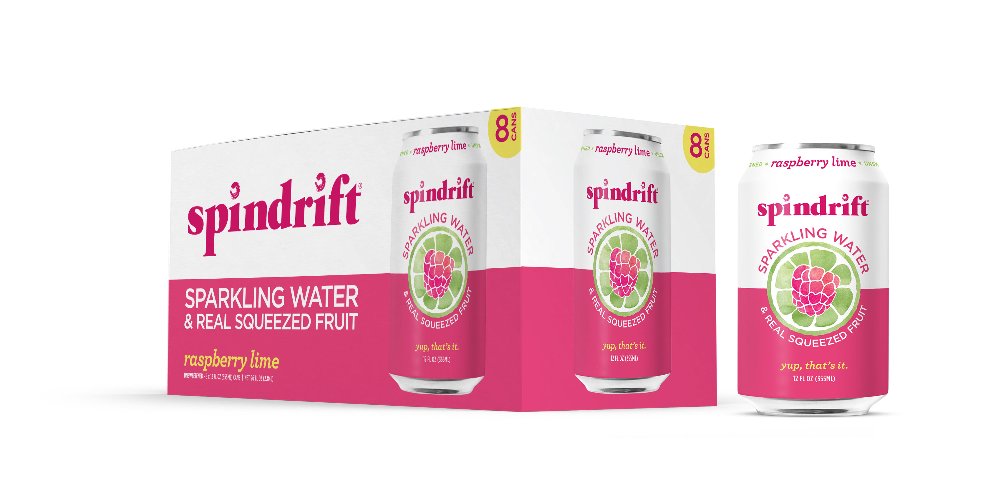 WATER SPARKLING RASPBERRY LIME