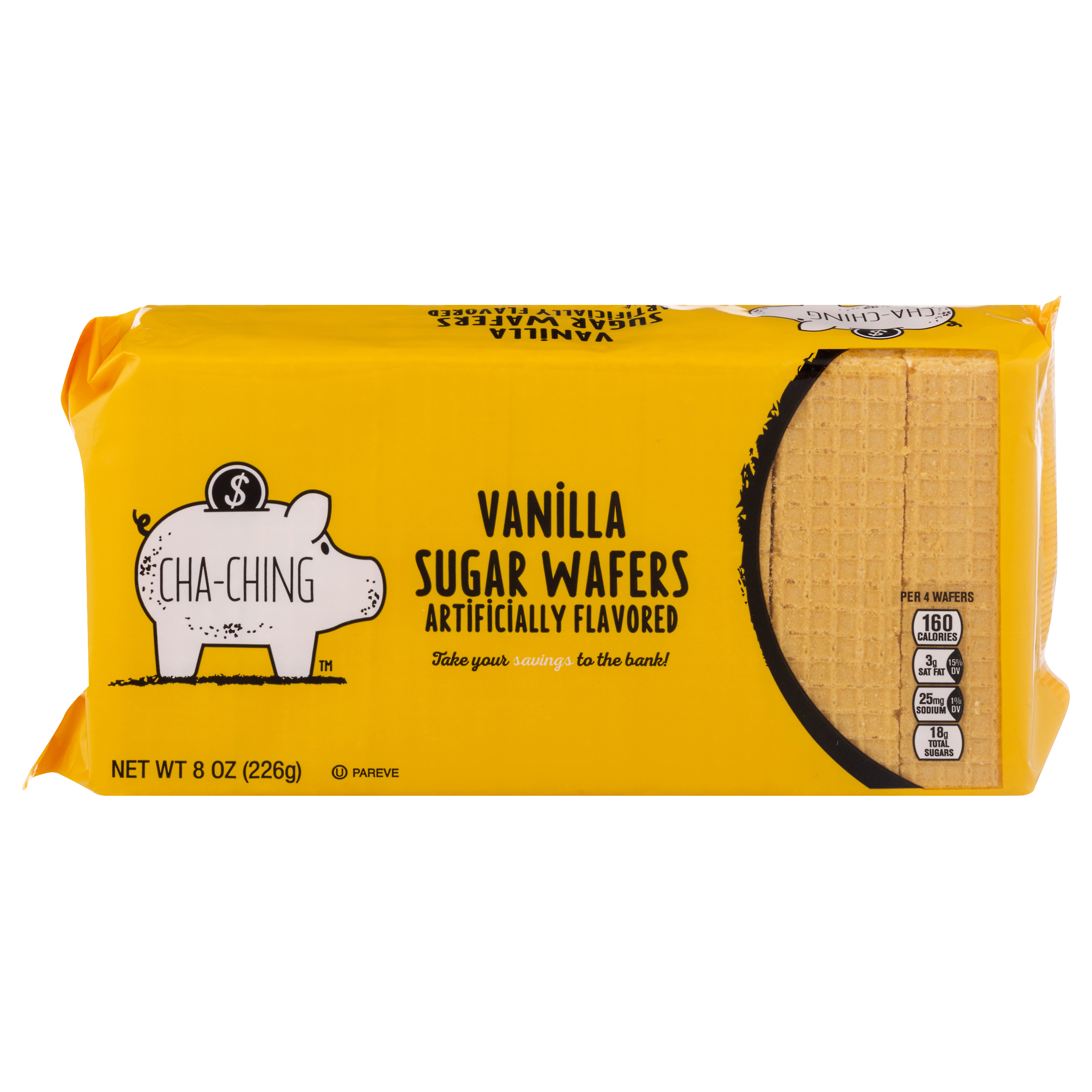 Cha Ching Vanilla Sugar Wafers 8 oz BAG