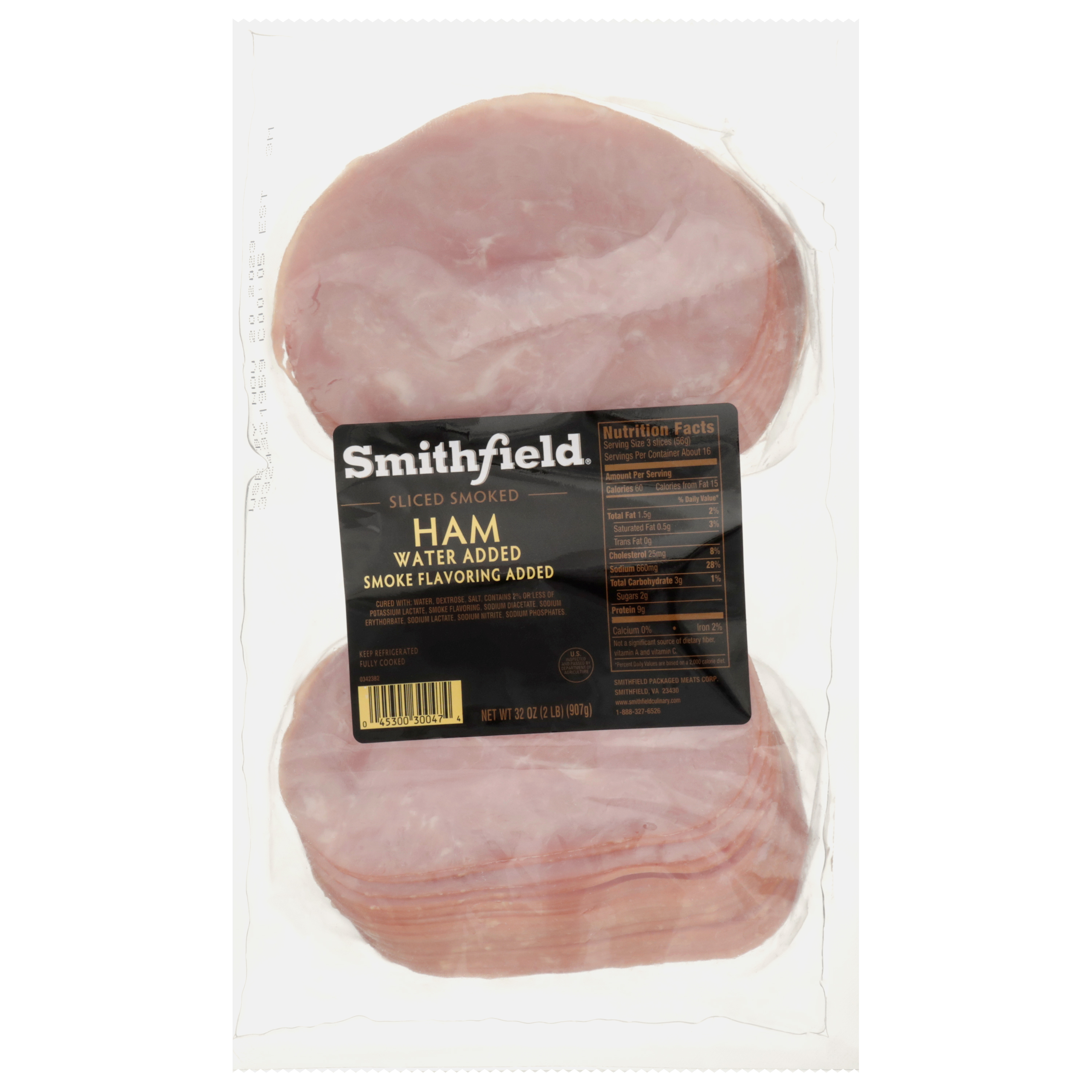 HAM SMOKED SLICED .66OZ