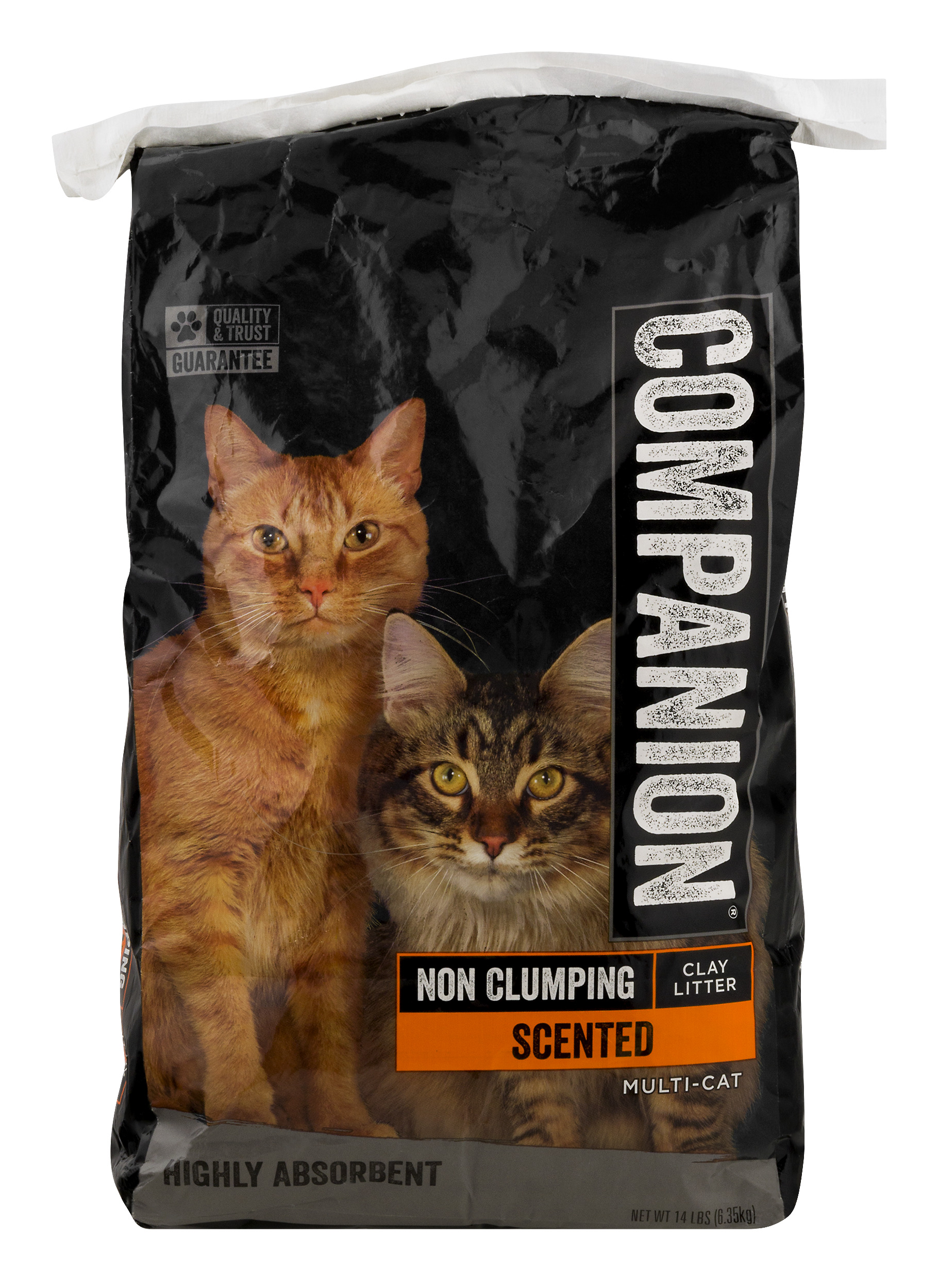 Companion clumping shop cat litter