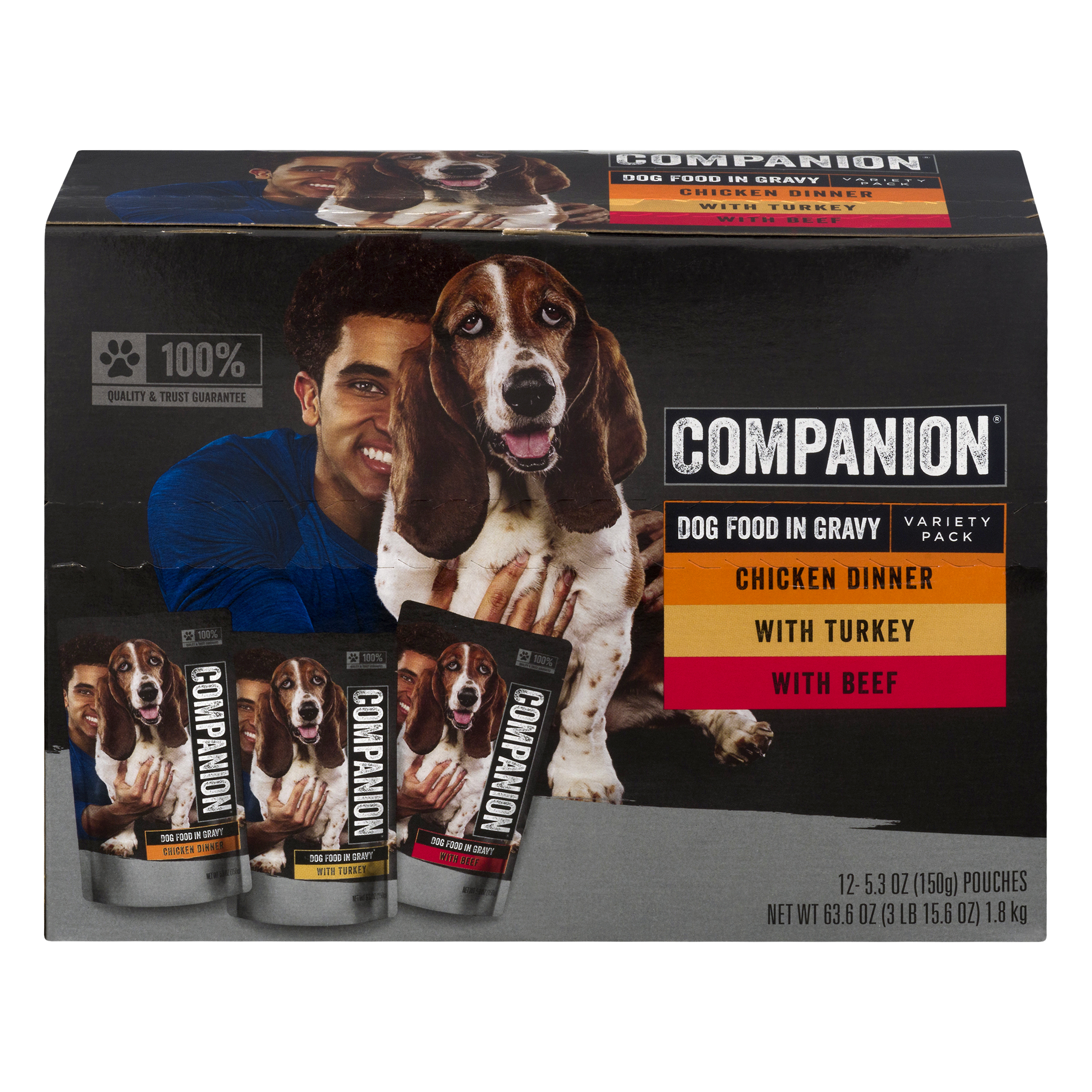 Companion in Gravy Variety Pack Chicken Dinner with Turkey with