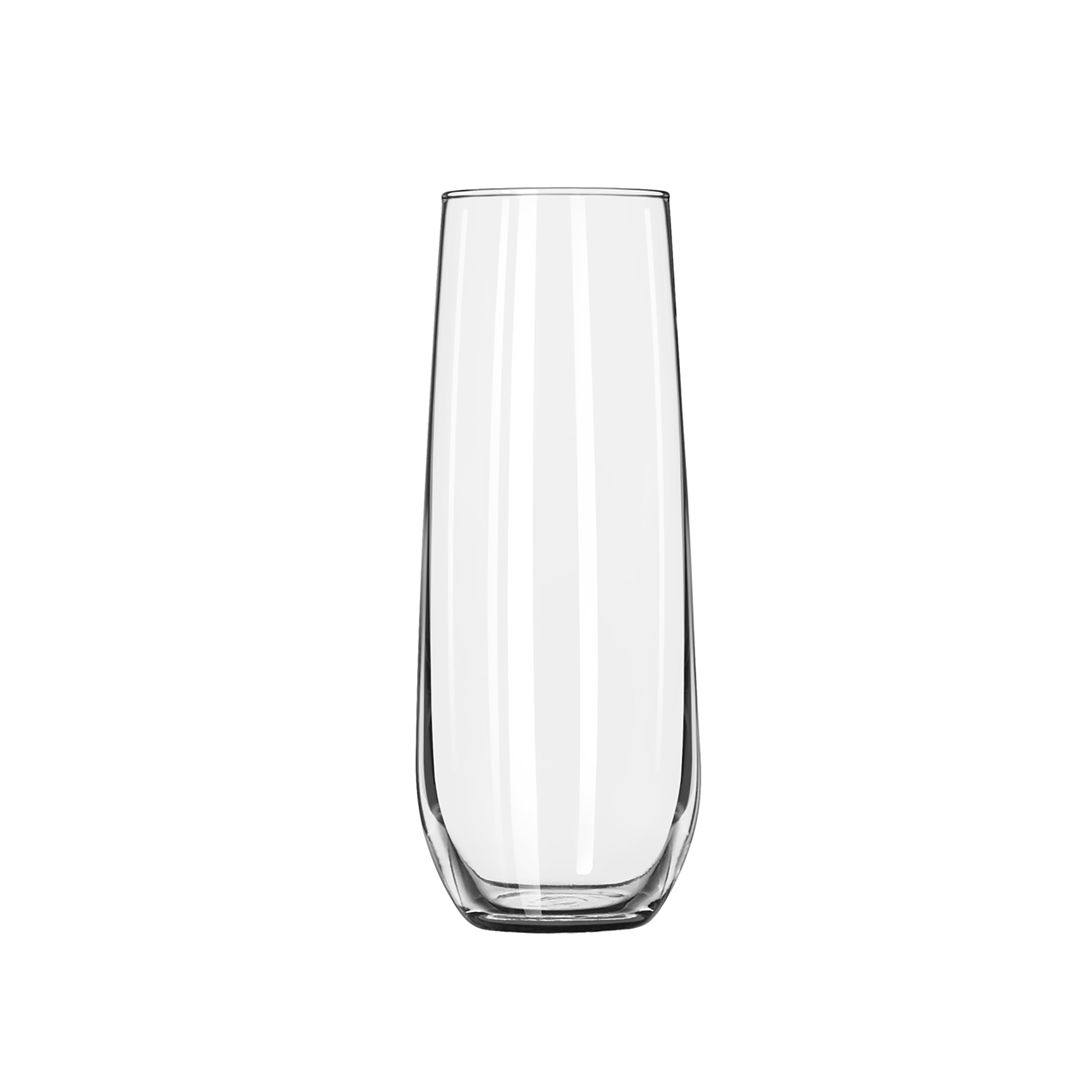 GLASS STEMLESS FLUTE 8.5 OZ