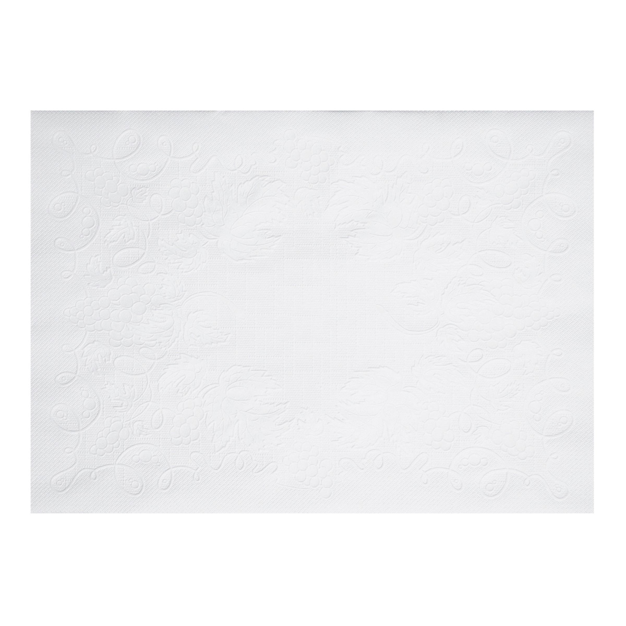 PLACEMAT WHITE ANNIVERSARY