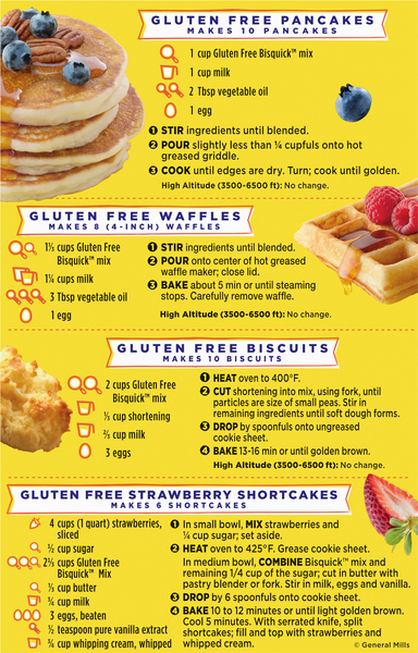 Gluten hotsell free bisquick