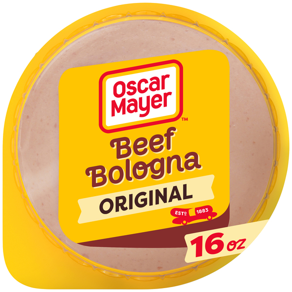 Oscar Mayer Original Beef Bologna Sliced - 16 oz pkg | MARTIN'S
