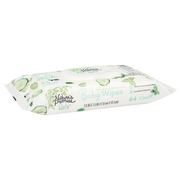 Save on Nature's Promise Baby Water Wipes Unscented Order Online