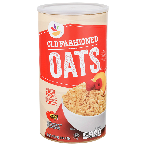 Quaker Old Fashioned Oatmeal, 18 oz Canister (Pack of 6)