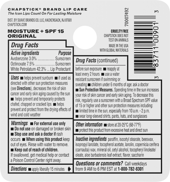 Back of Pack