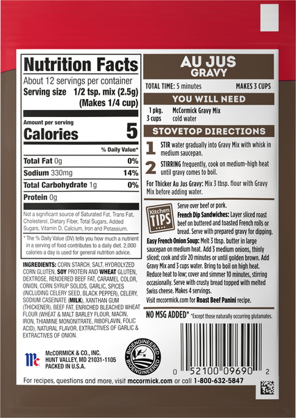 Back of Pack