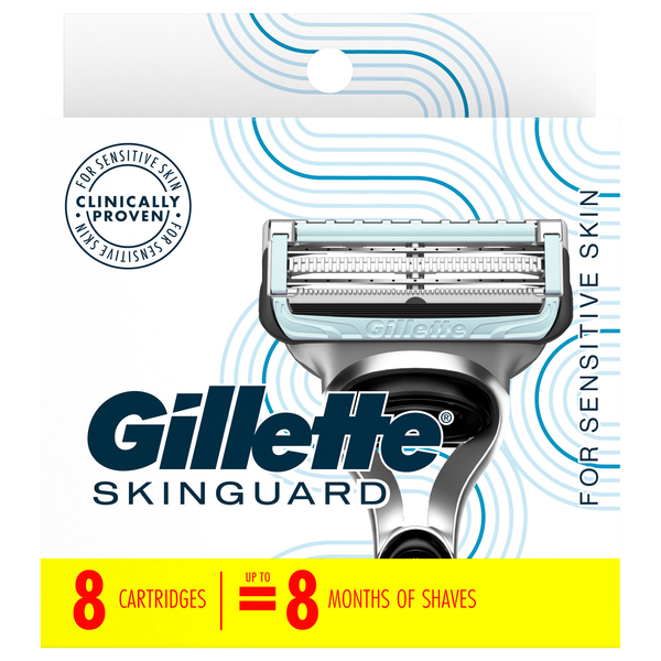 Gillette SkinGuard Men s Razor Blade Refills for Sensitive Skin 8 ct pkg MARTIN S