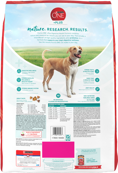 Purina one digestive health dog sales food