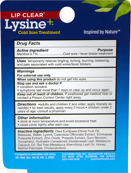 Back of Pack
