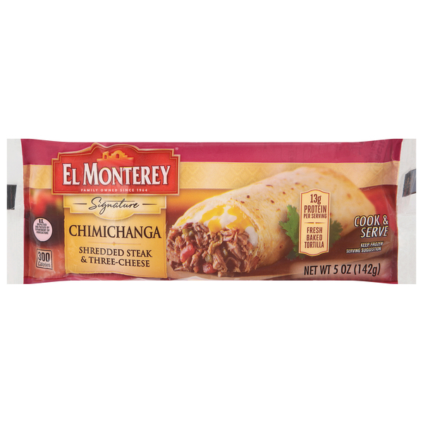 El Monterey Signature Chimichangas, Chicken & Monterey Jack Cheese, Value  Pack