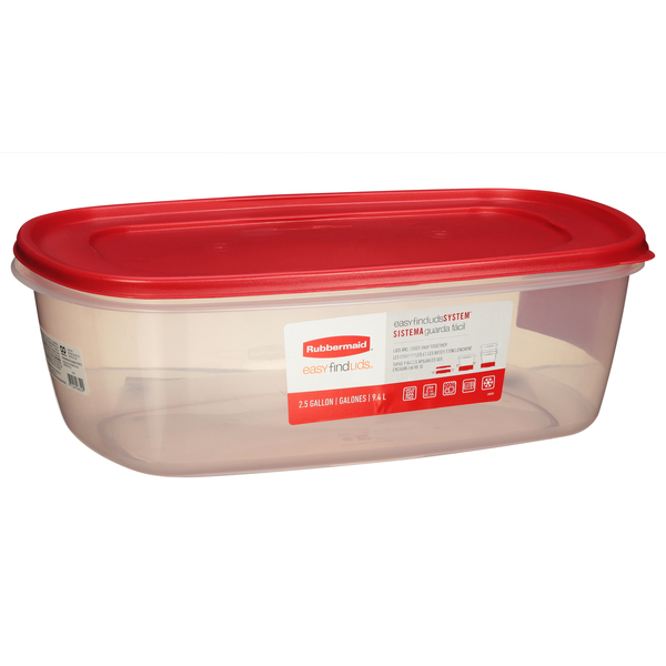 Rubbermaid Easy Find Lids Food Storage Container 3 ct