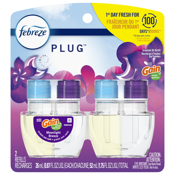 Febreze Plug Air Freshener Oil Refills Variety Pack 3 ct